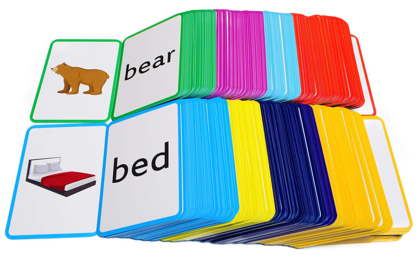 Pat's Flash Cards: 384 Concentration and Memory Matching Card Game for Animals, Food, Family, and More