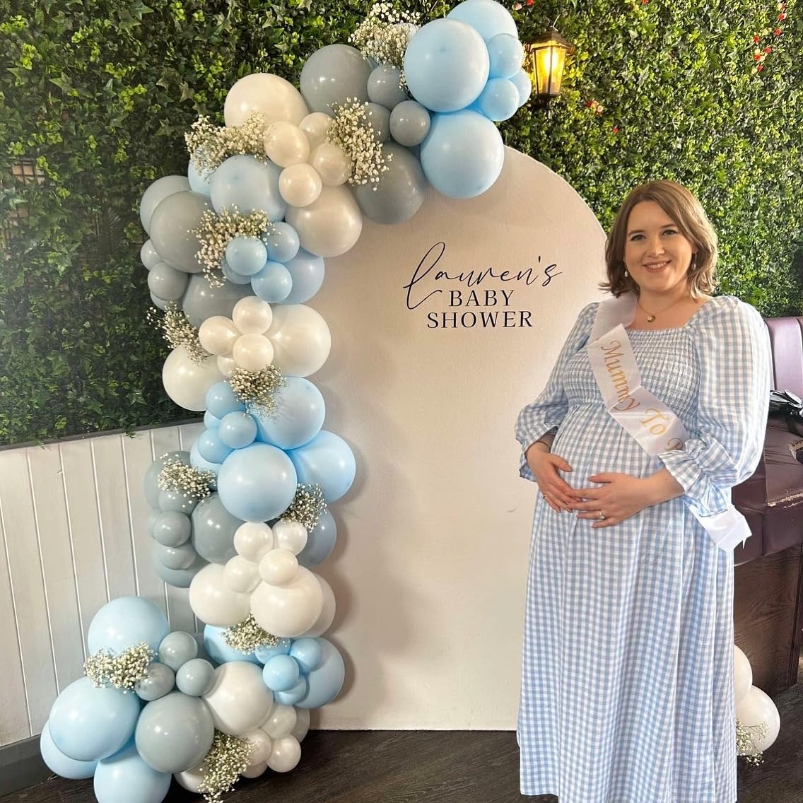 PATYDECRO Light Blue Latex Balloons – 55pcs, 12-inch with Ribbon for Birthday & Party Decor