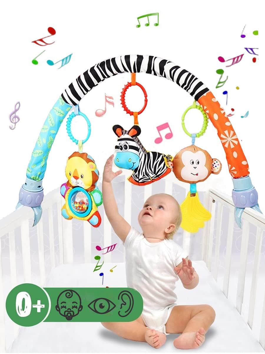 Pau1Hami1ton Baby Stroller Arch Toys & Car Seat Toys – S-19 Zebra