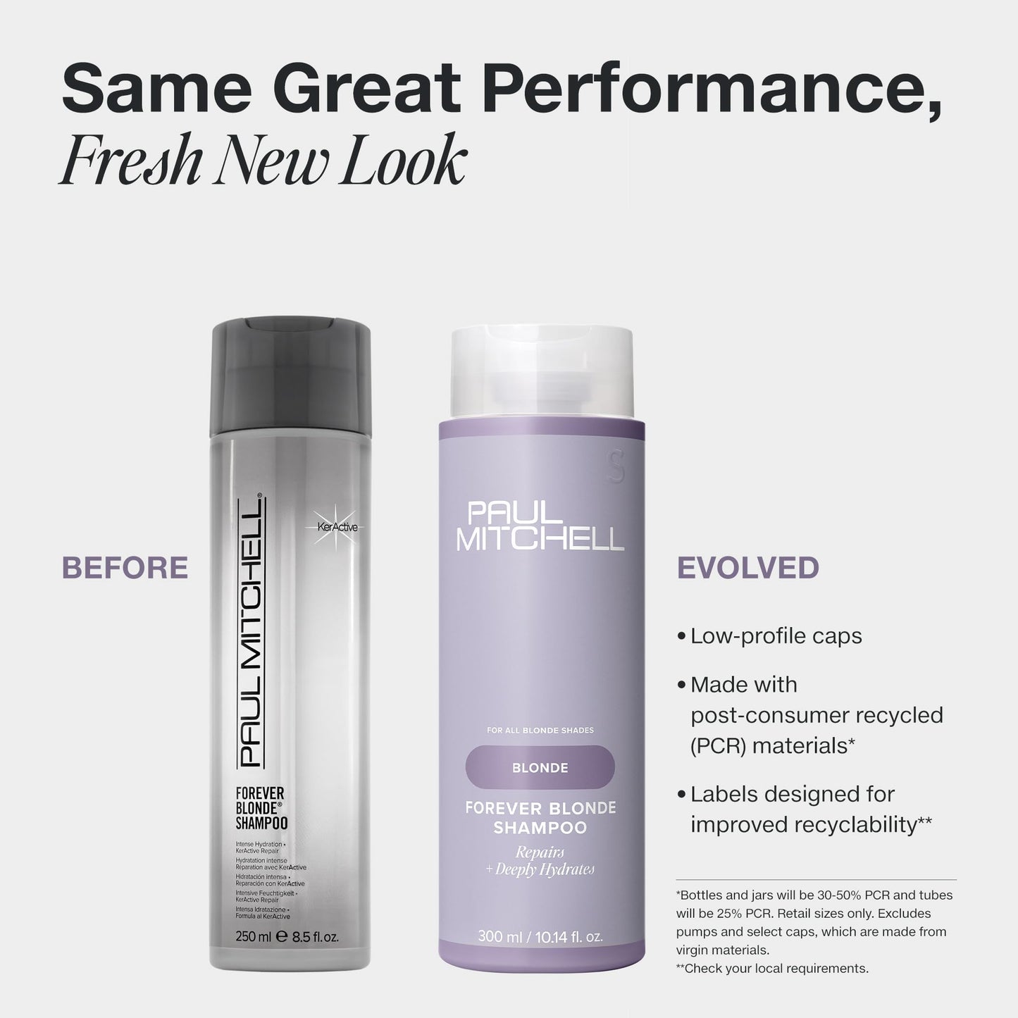 Paul Mitchell Forever Blonde Shampoo – Repairs & Deep Hydration for Bleached Hair | 10.14 oz