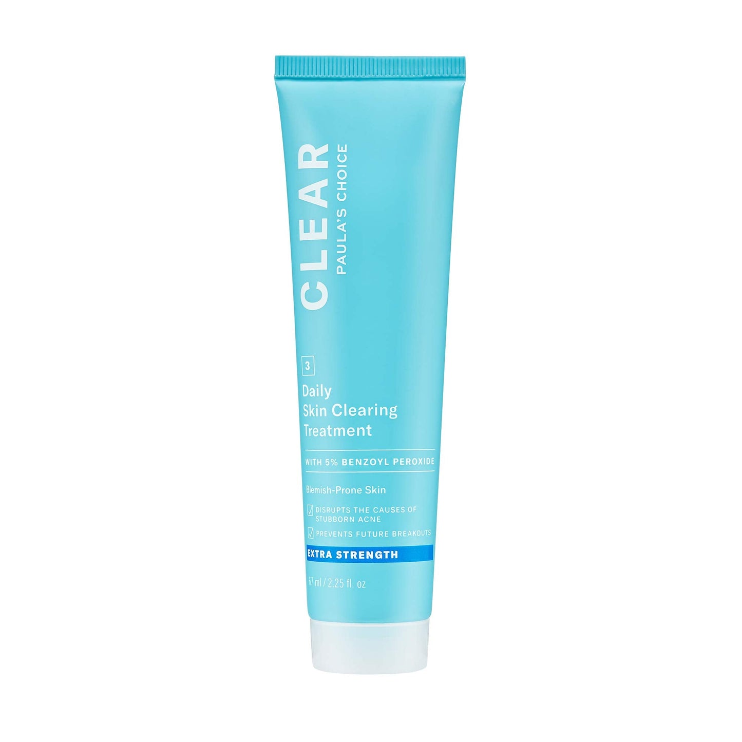 Paula's Choice CLEAR Daily Skin Clearing Treatment with Benzoyl Peroxide – Fragrance-Free, 2.25 fl oz