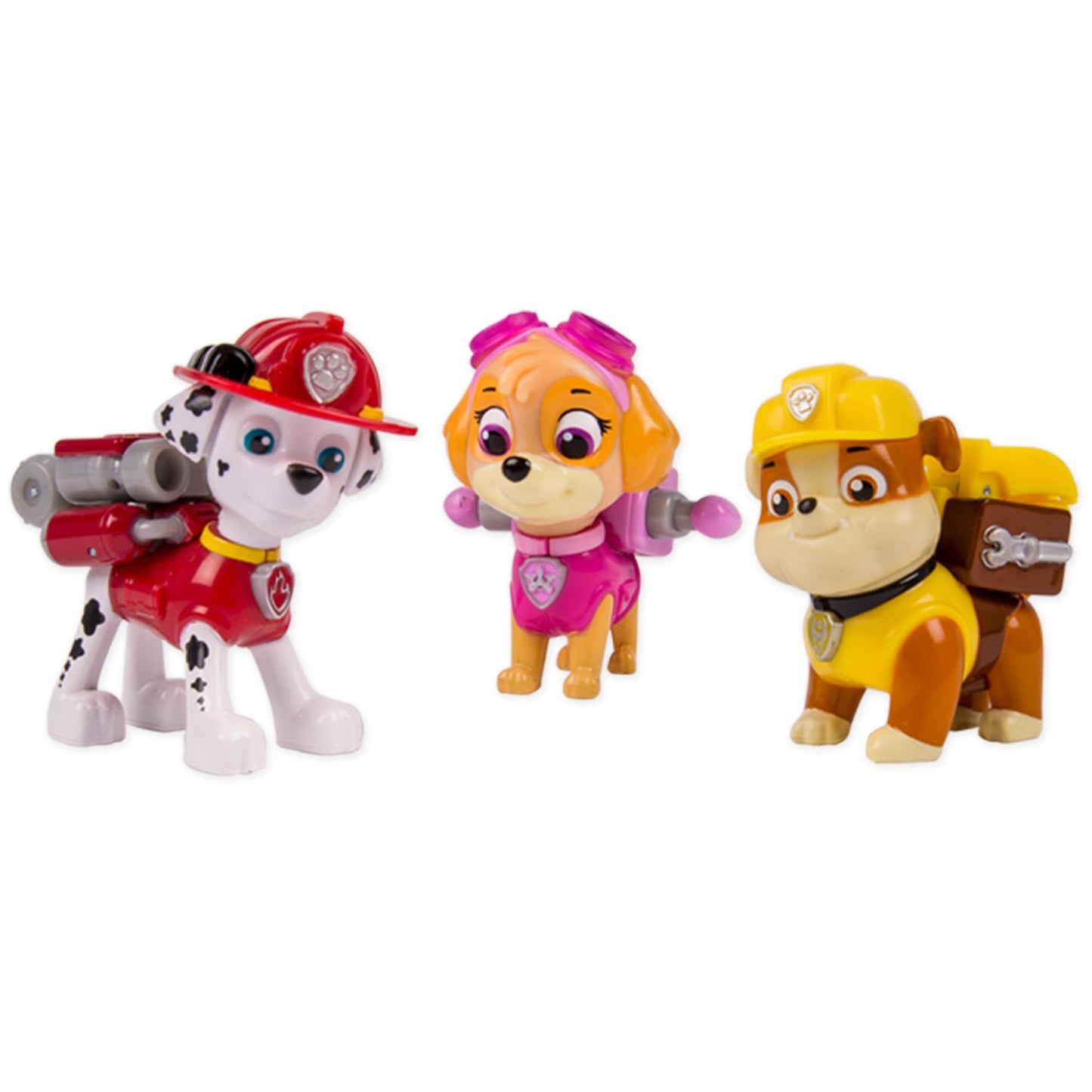 Paw Patrol Action Pack Pups 3pk Figure Set – Marshall, Skye & Rubble