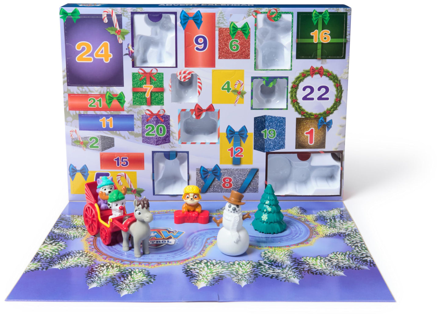 PAW Patrol 2024 Advent Calendar – 24 Surprises, Figures & Accessories for Ages 3+