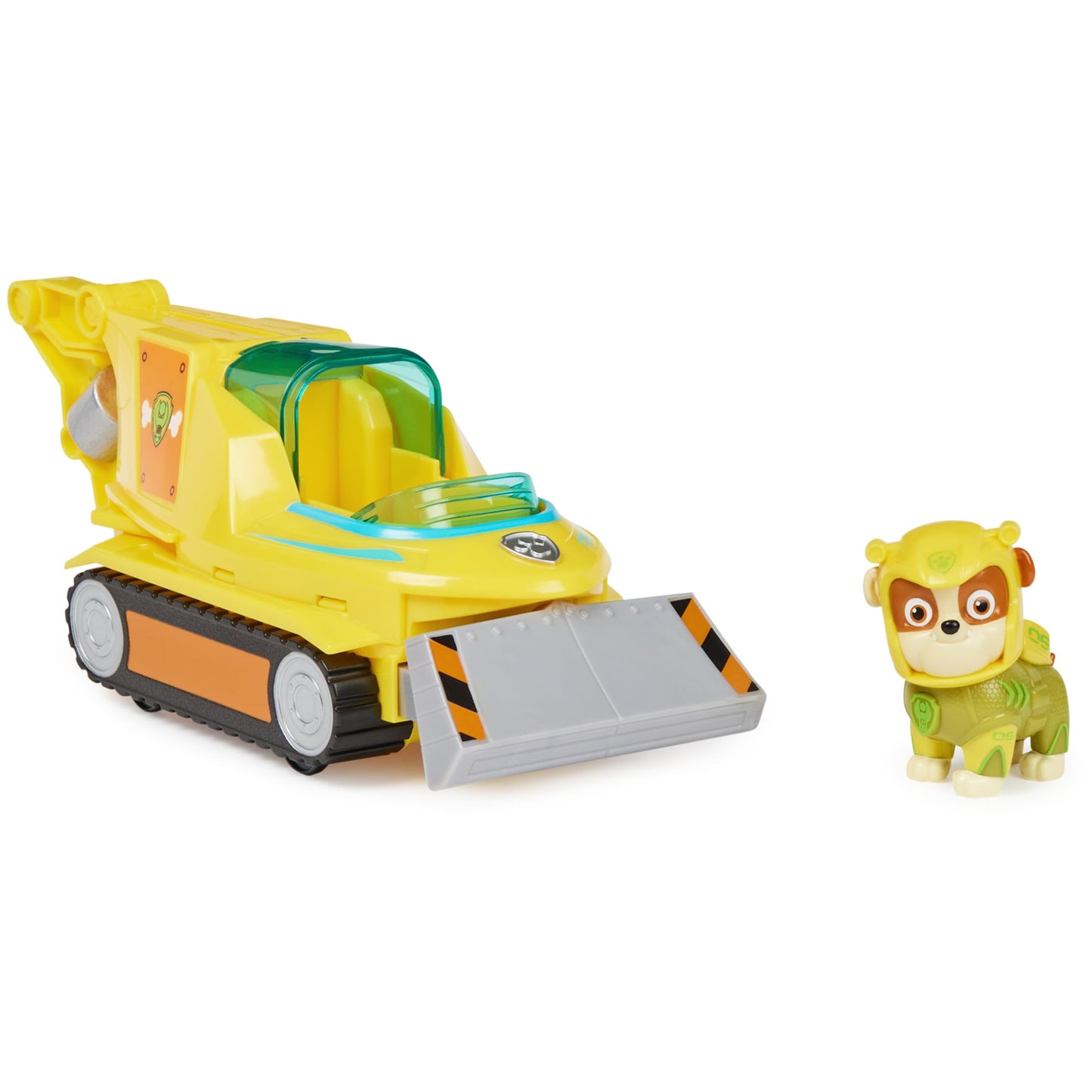 Paw Patrol Aqua Pups Rubble Transforming Hammerhead Shark Vehicle with Figure | Ages 3+