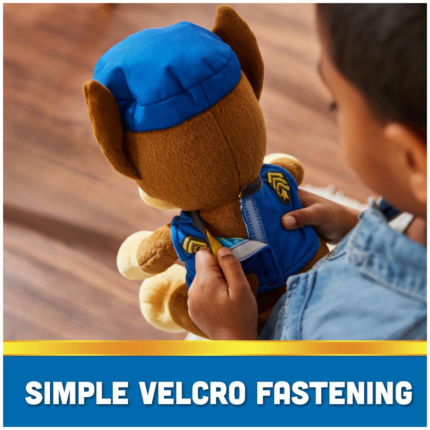 Paw Patrol Bedtime Plush Chase – 10-Inch Reversible Outfit Plush Toy for Kids 3+