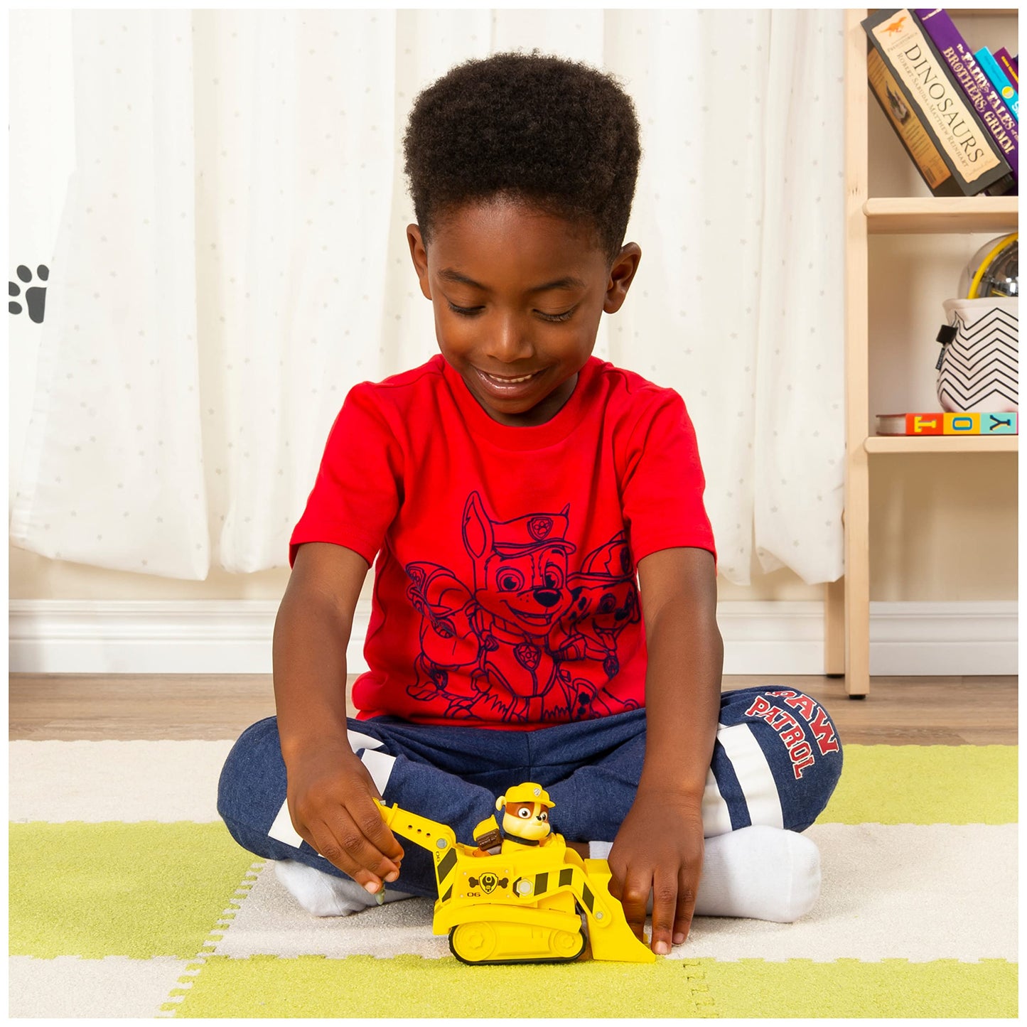 PAW Patrol Rubble’s Bulldozer Vehicle with Collectible Figure – Rescue Play for Kids 3+ | Paw Patrol