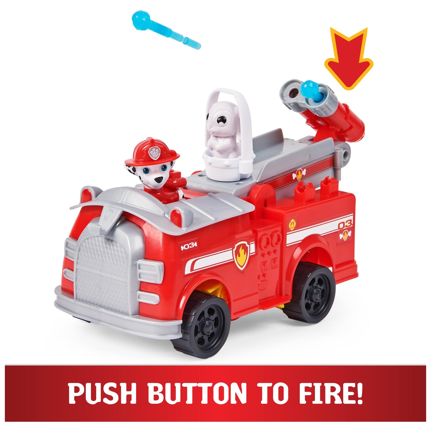 PAW Patrol Marshall Rise and Rescue Vehicle – Transforming Toy Car with Figures & Accessories for Ages 3+