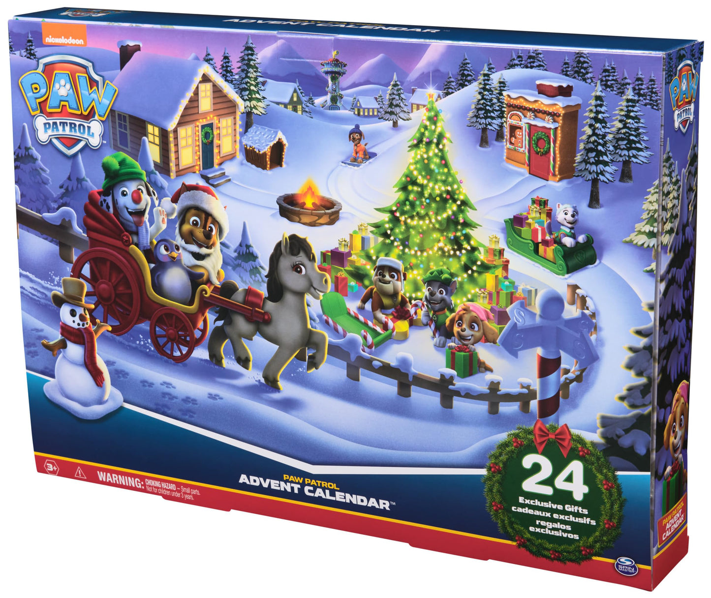 PAW Patrol 2024 Advent Calendar – 24 Surprises, Figures & Accessories for Ages 3+