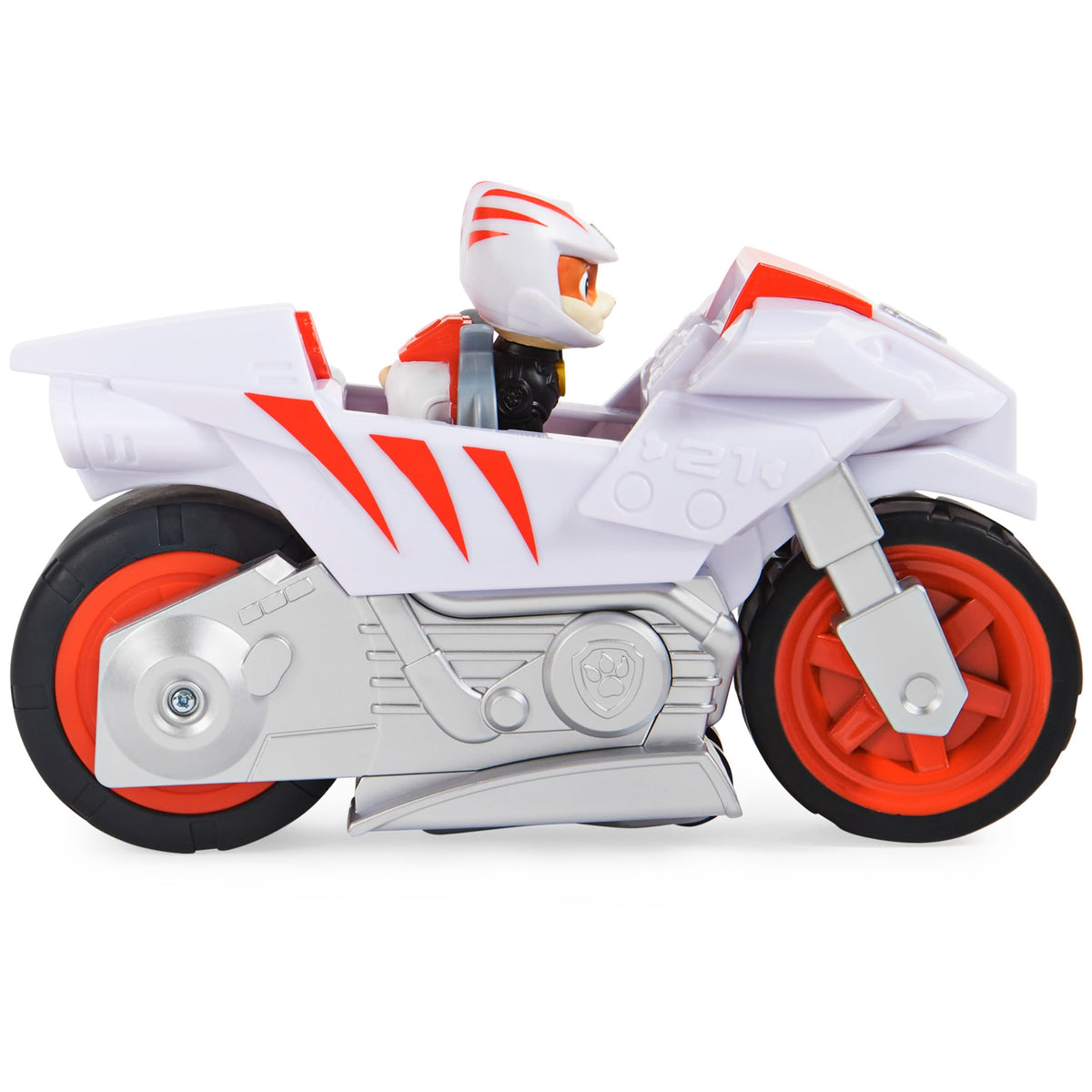 PAW Patrol Moto Pups Wildcat Deluxe Vehicle with Wheelie Feature and Figure