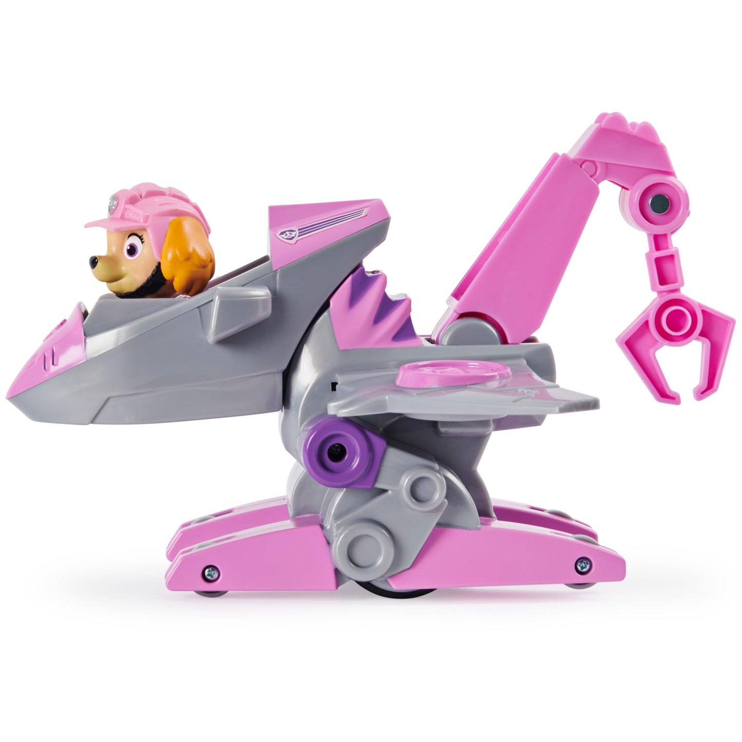 PAW Patrol Dino Rescue Skye Deluxe Rev Up Vehicle with Mystery Dino Figure