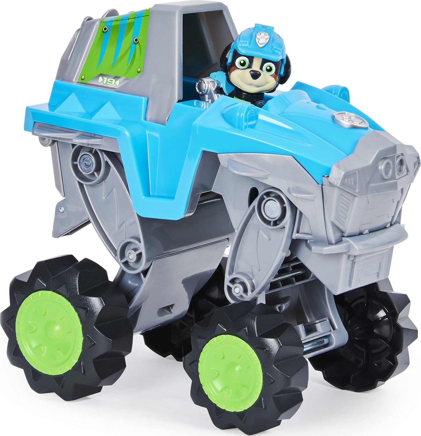 Paw Patrol Rex's Transforming Vehicle with Mystery Dino Figure | Dino Rescue Deluxe