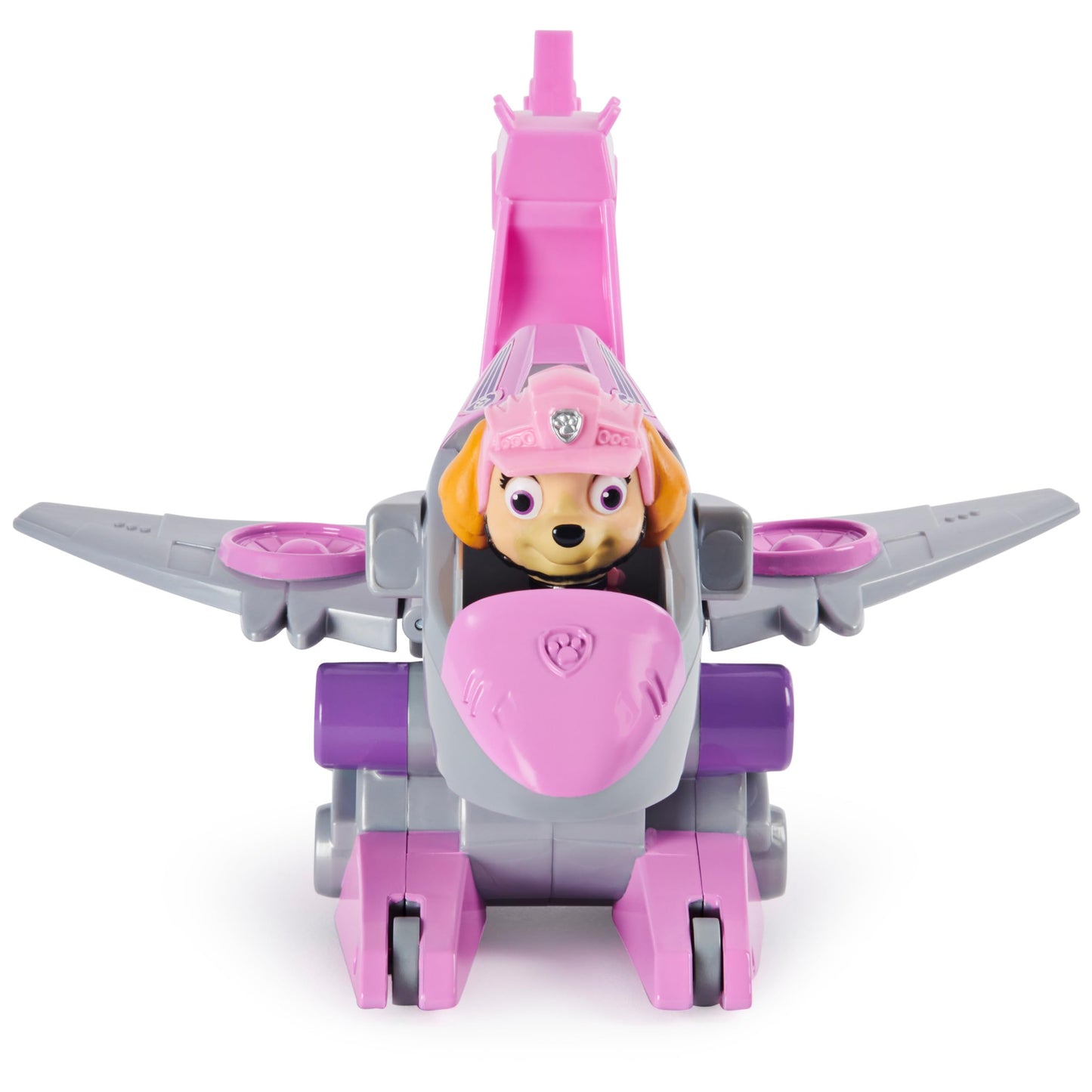 PAW Patrol Dino Rescue Skye Deluxe Rev Up Vehicle with Mystery Dino Figure