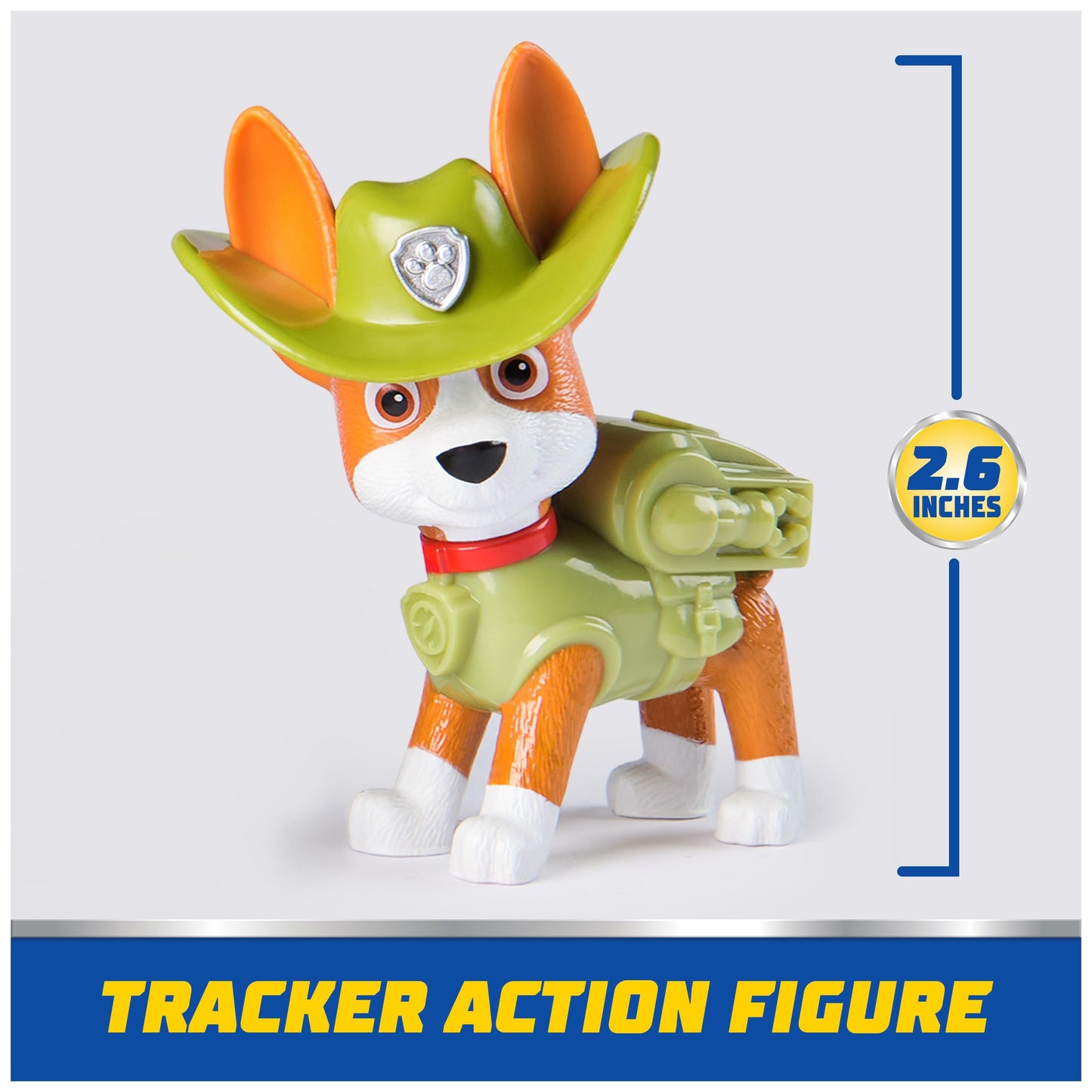 PAW Patrol Tracker’s Jungle Rescue Vehicle – Collectible Figure Toy Truck for Kids 3+