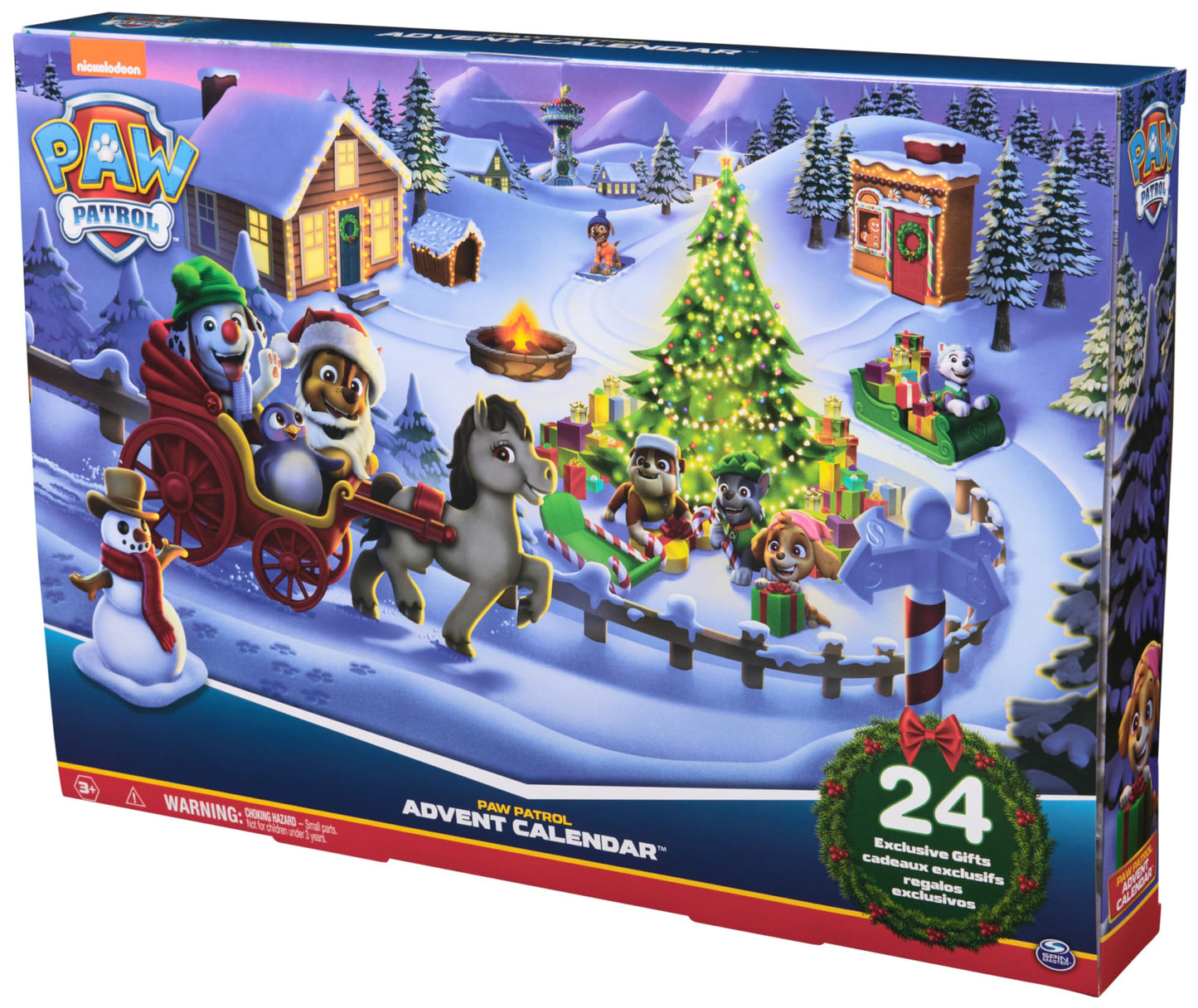 PAW Patrol 2024 Advent Calendar – 24 Surprises, Figures & Accessories for Ages 3+