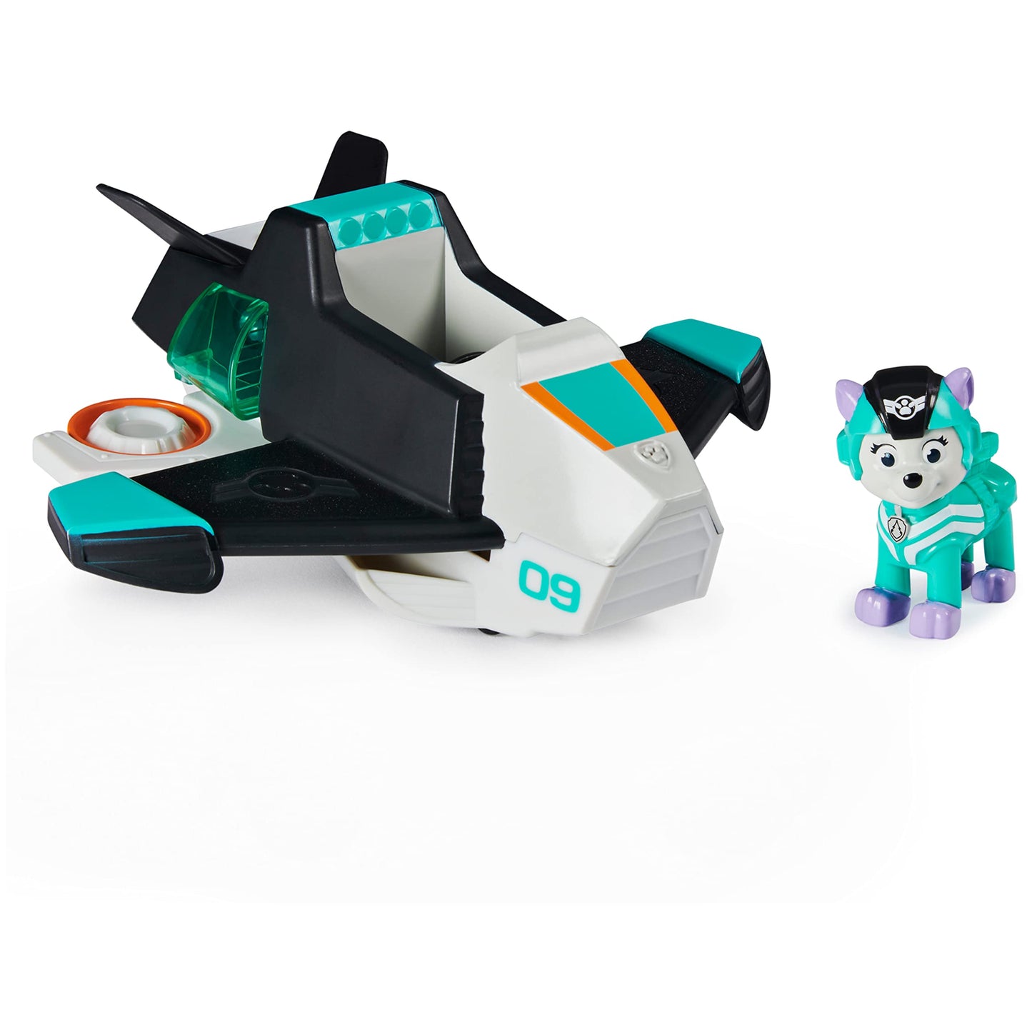 Paw Patrol Jet to the Rescue Everest Deluxe Transforming Vehicle with Lights and Sounds