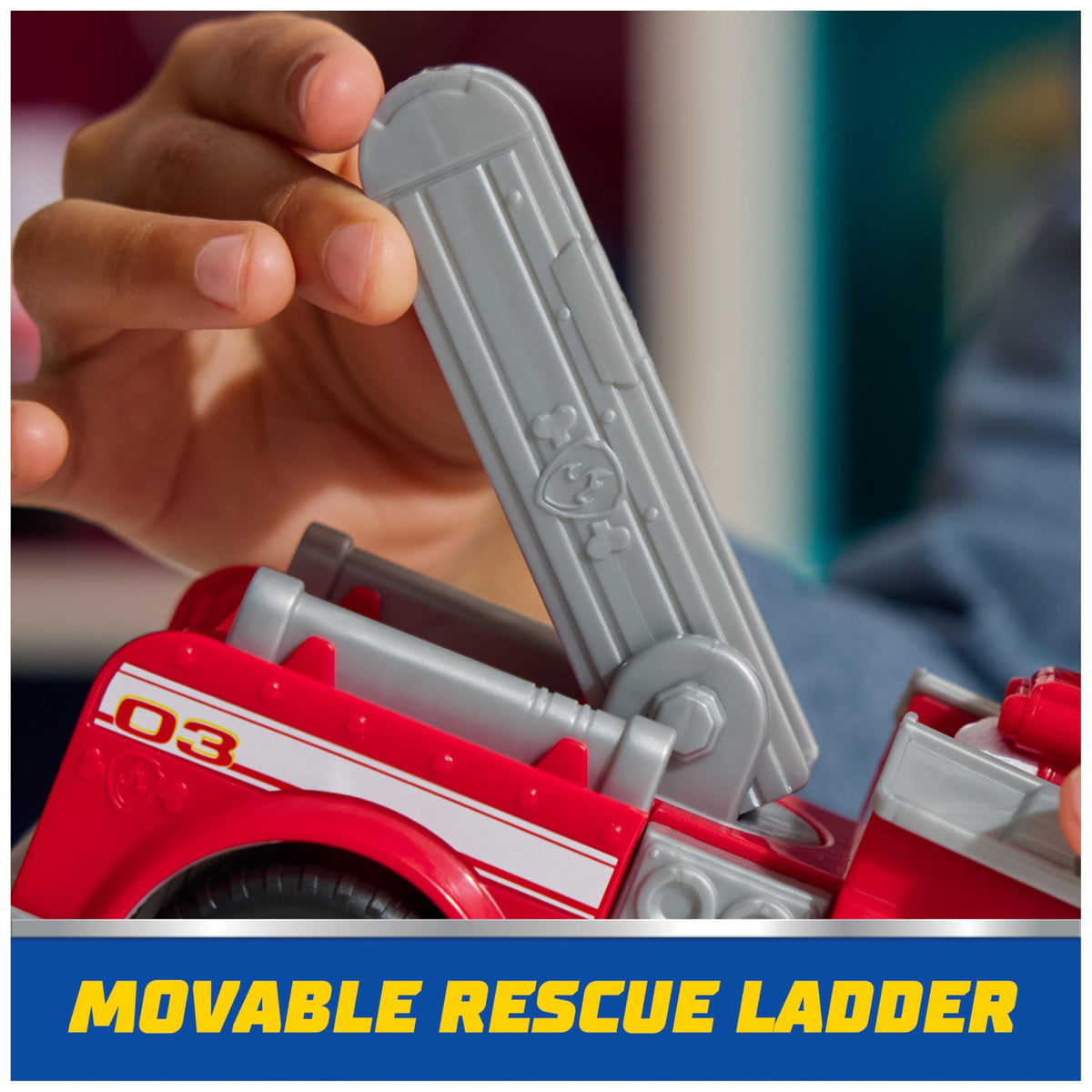 PAW Patrol Marshall’s Fire Truck: Collectible Figure & Eco-Friendly Toy Vehicle