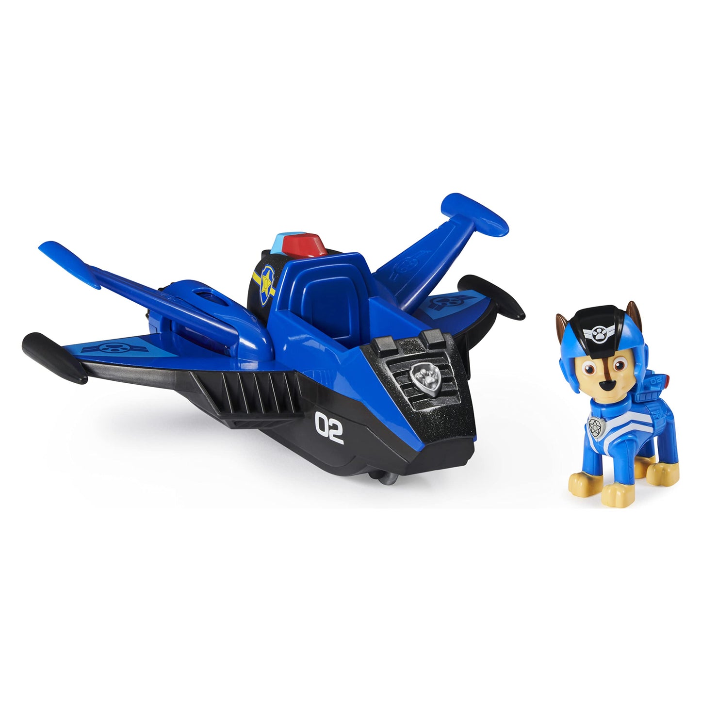 Paw Patrol Jet to the Rescue Chase Deluxe Transforming Vehicle with Lights & Sounds