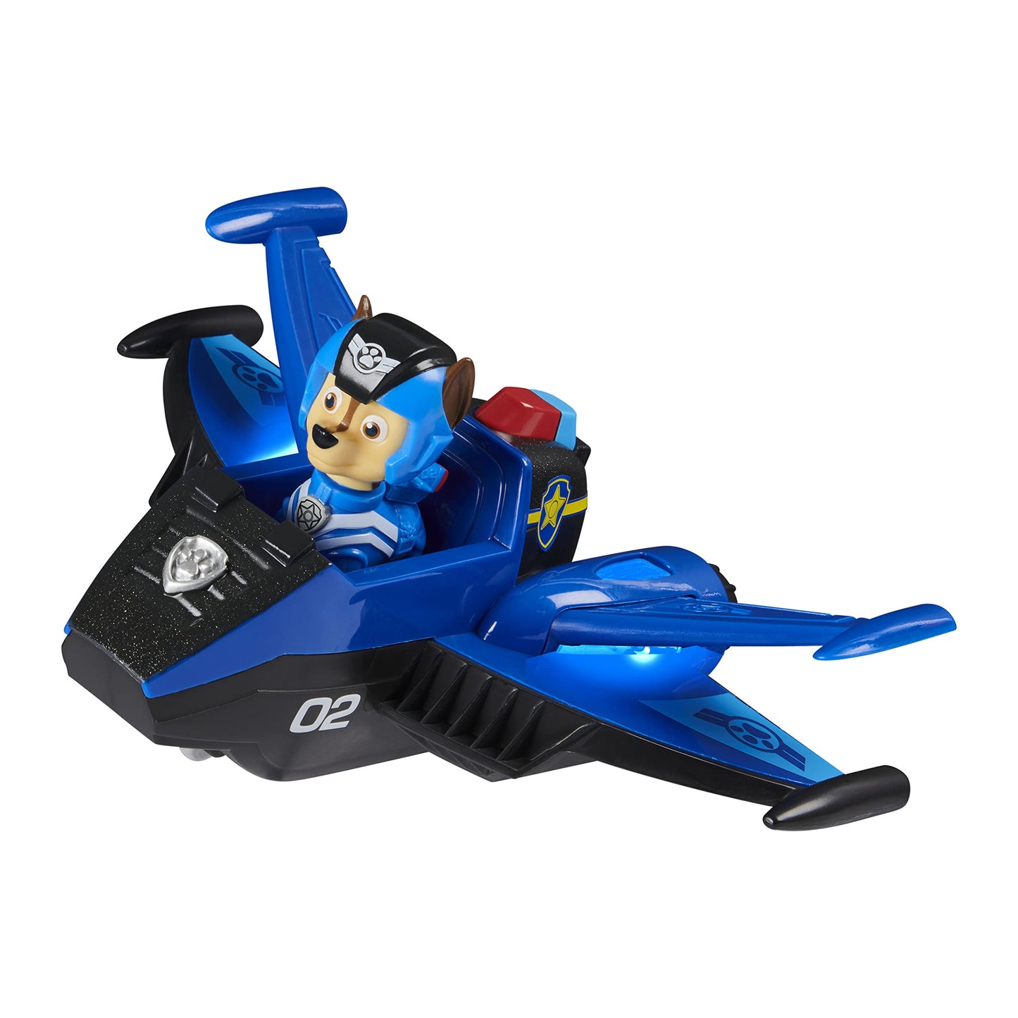 Paw Patrol Jet to the Rescue Chase Deluxe Transforming Vehicle with Lights & Sounds