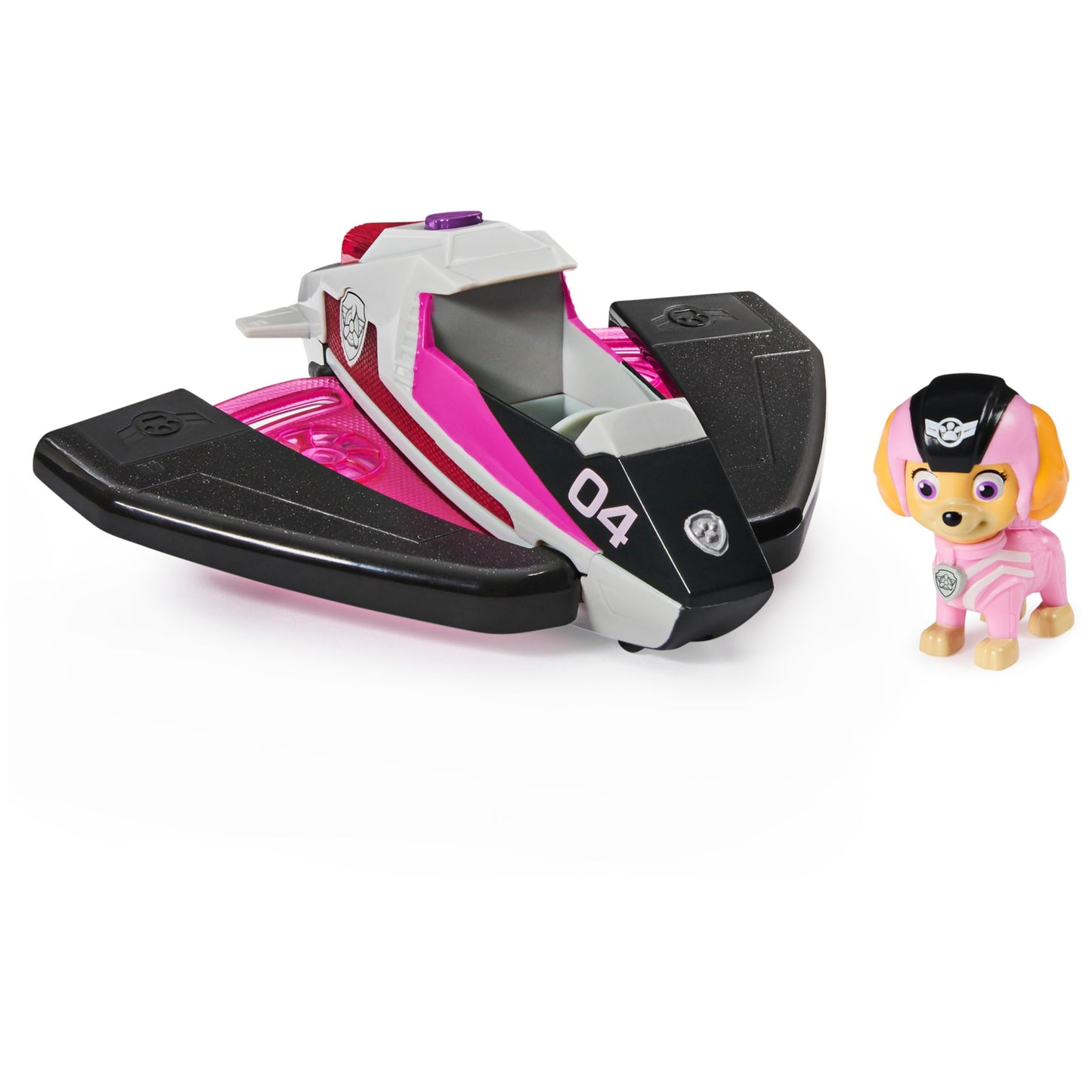 Paw Patrol Jet to the Rescue Skye Deluxe Transforming Vehicle with Lights & Sounds
