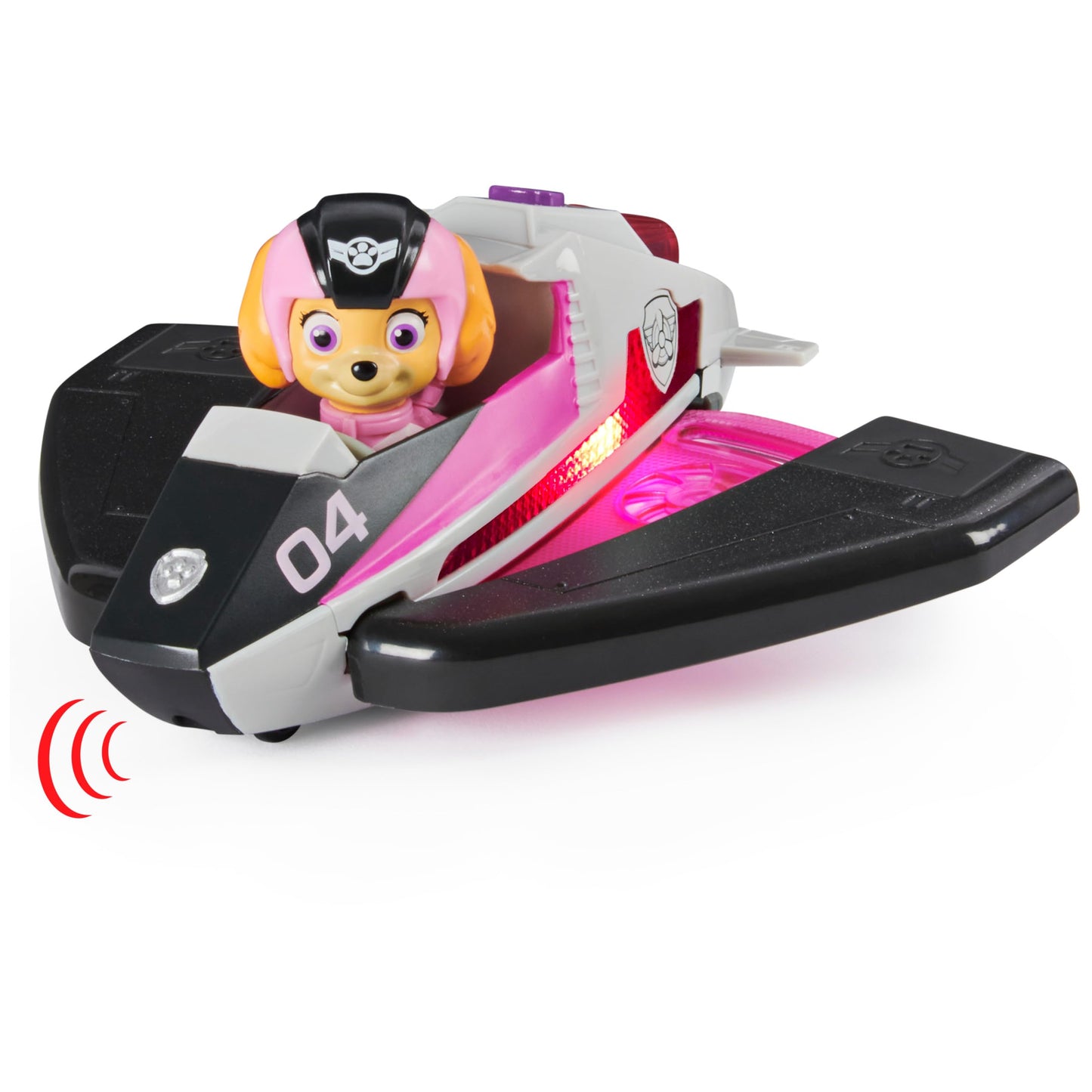Paw Patrol Jet to the Rescue Skye Deluxe Transforming Vehicle with Lights & Sounds