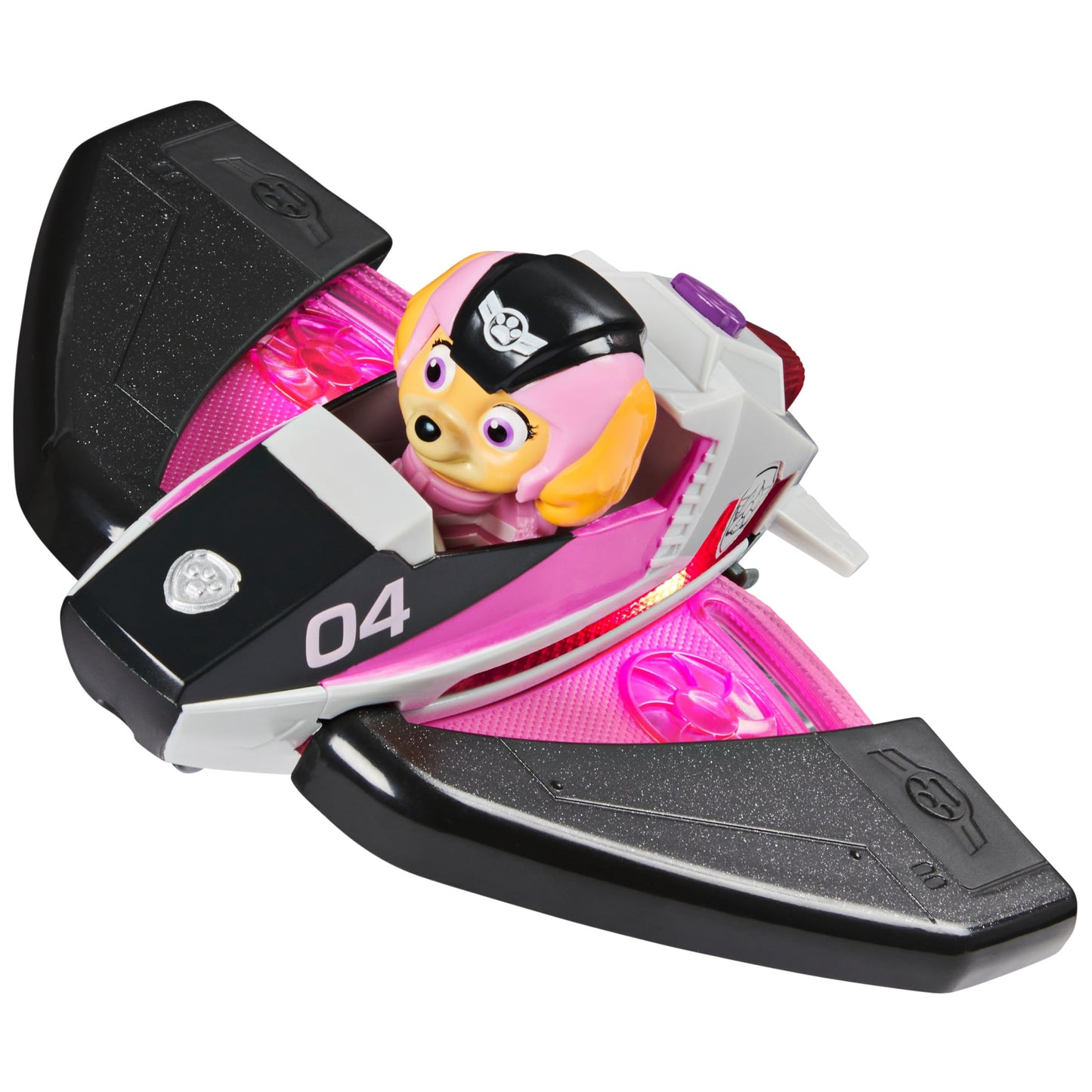 Paw Patrol Jet to the Rescue Skye Deluxe Transforming Vehicle with Lights & Sounds