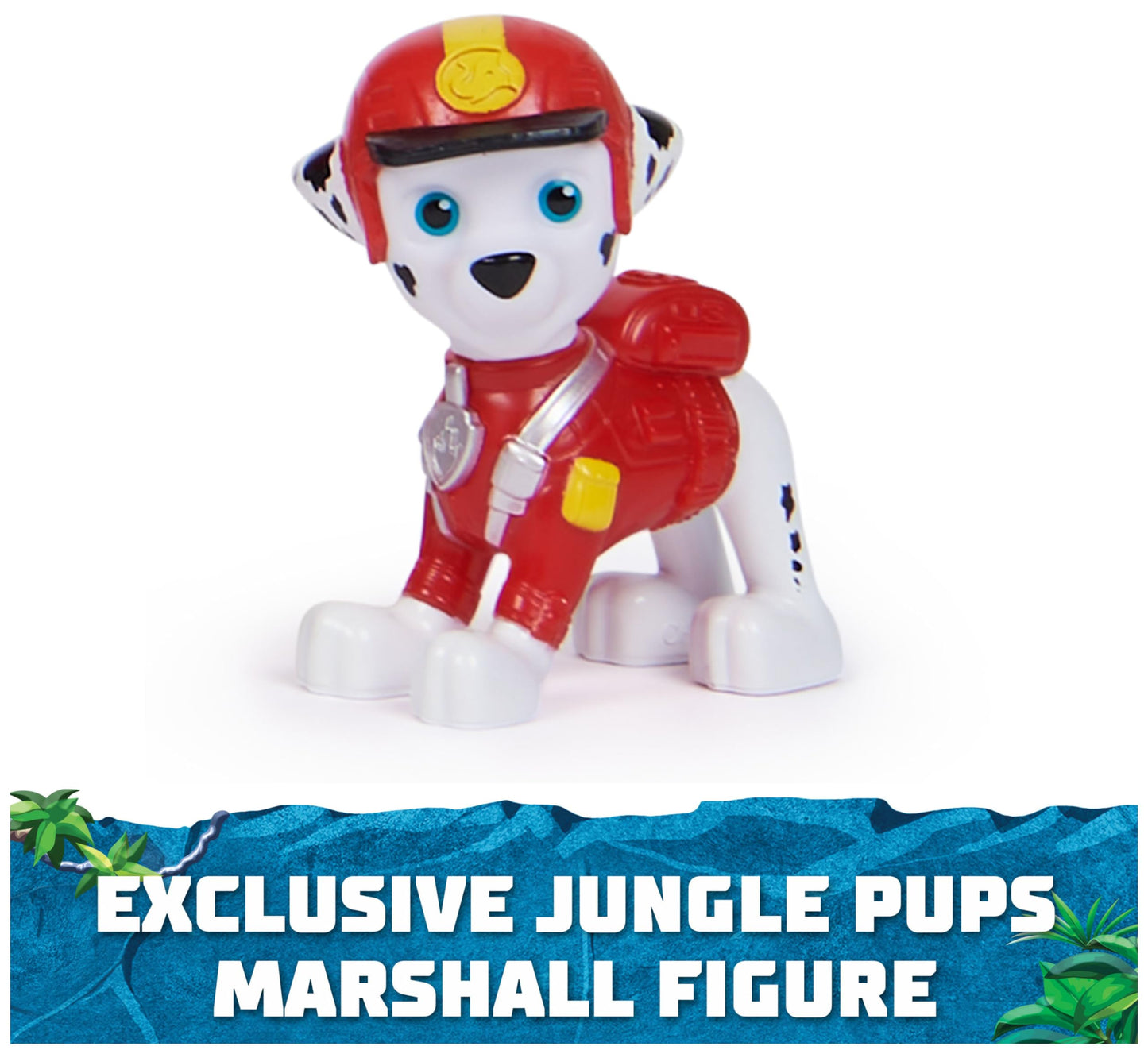 Paw Patrol Jungle Pups Marshall Elephant Fire Truck with Projectile Launcher | 3+ Toy