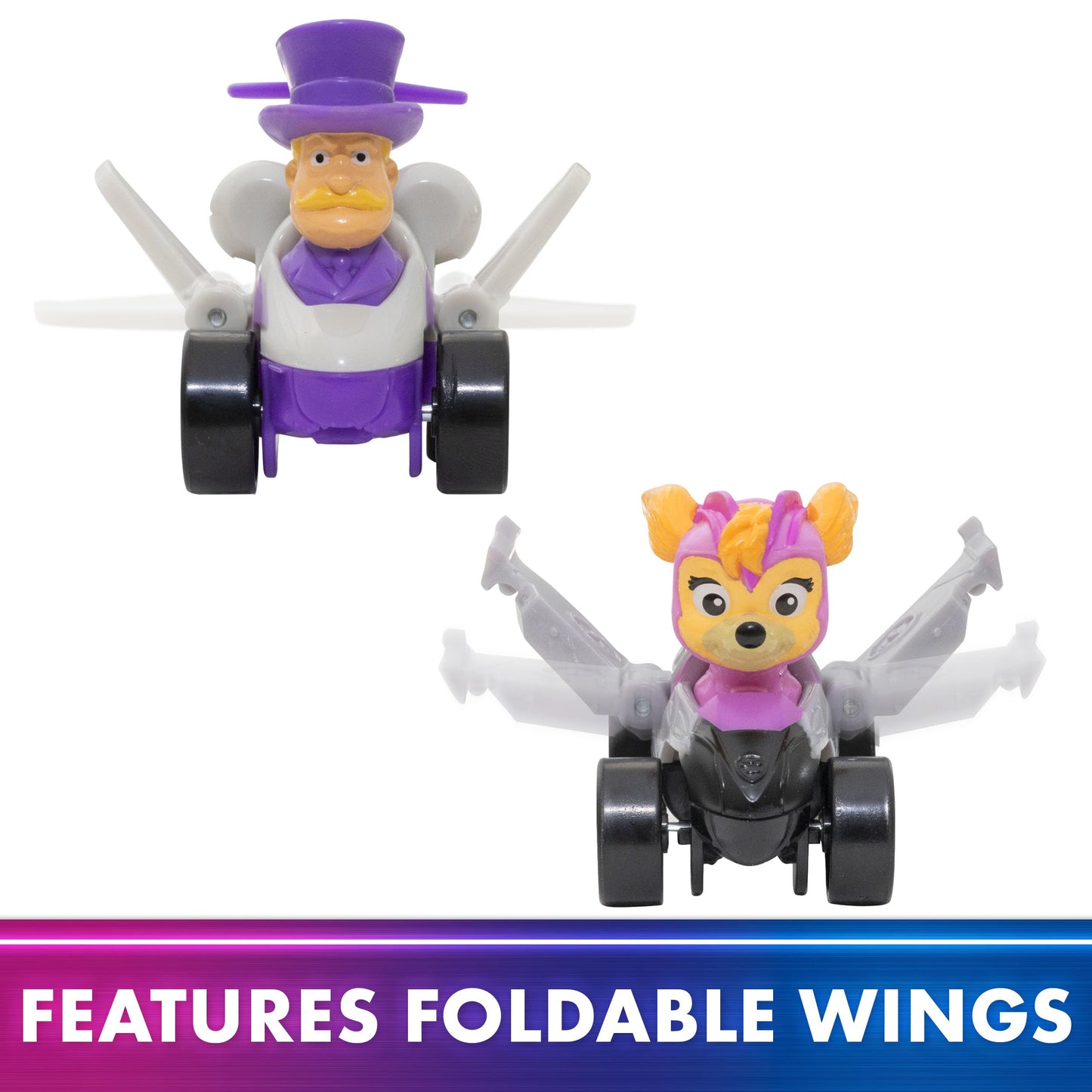 PAW Patrol: The Mighty Movie 7-Vehicle Set with Exclusive Mayor Humdinger