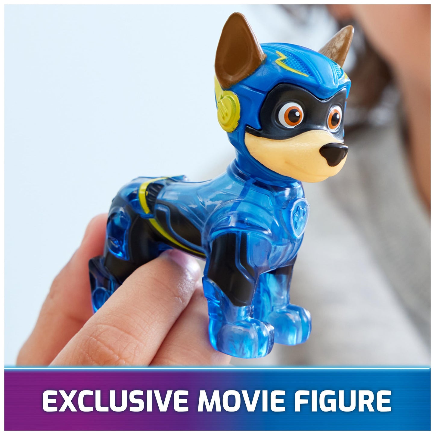 PAW Patrol: The Mighty Movie Chase Mighty Pups Rescue Car with Lights & Sounds – 7-Inch Toy Vehicle for Kids 3+