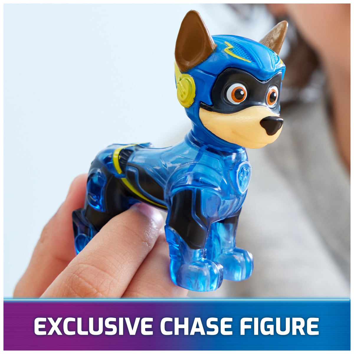 PAW Patrol: The Mighty Movie Chase’s Mighty Transforming Cruiser with Lights & Sounds – 3+ Toy Car