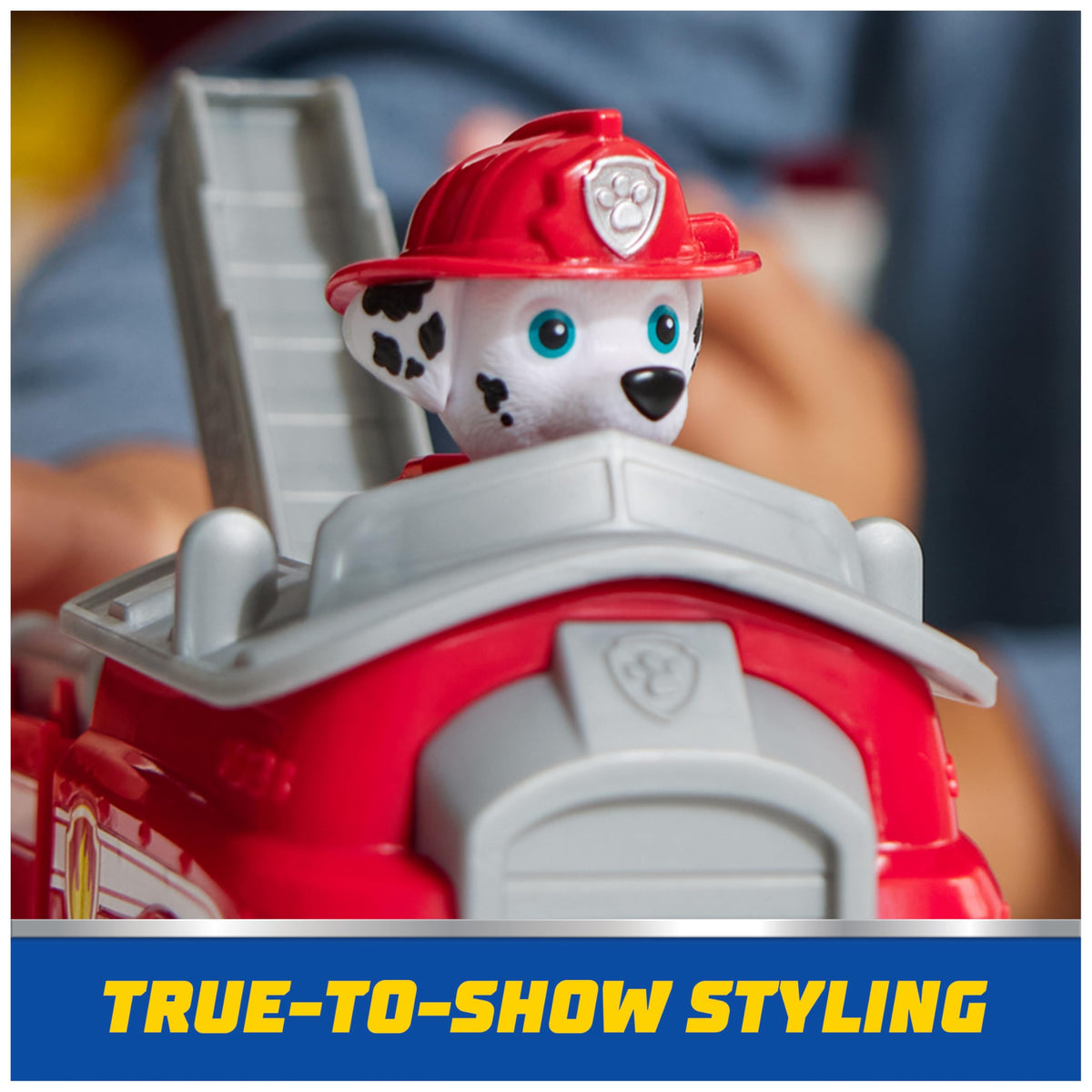 PAW Patrol Marshall’s Fire Truck: Collectible Figure & Eco-Friendly Toy Vehicle