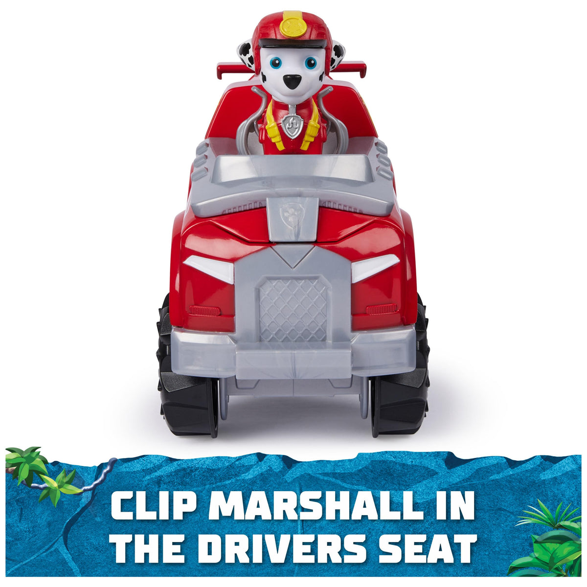 Paw Patrol Jungle Pups: Marshall Elephant Vehicle – Transforming Rescue Toy for Kids 3+