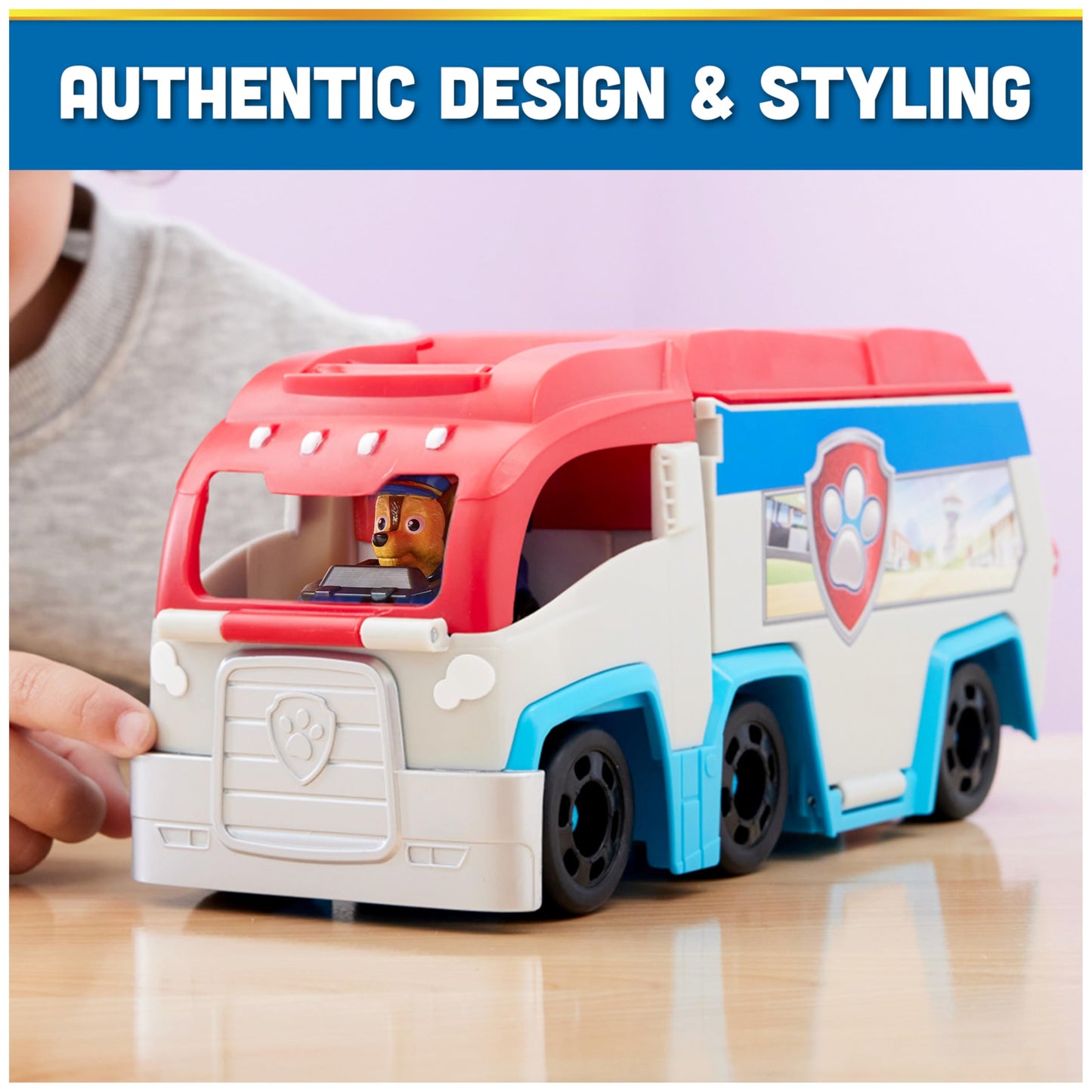 Paw Patrol Pup Squad Patroller with Chase – Transforming Rescue Vehicle Toy