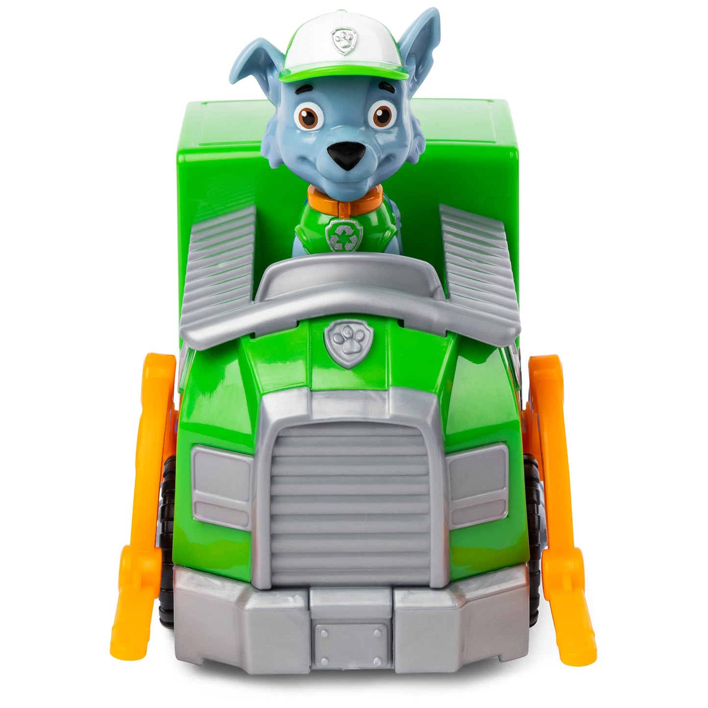 PAW Patrol Recycling Vehicle with Rocky Figure | Basic Vehicle Toy Ages 3+