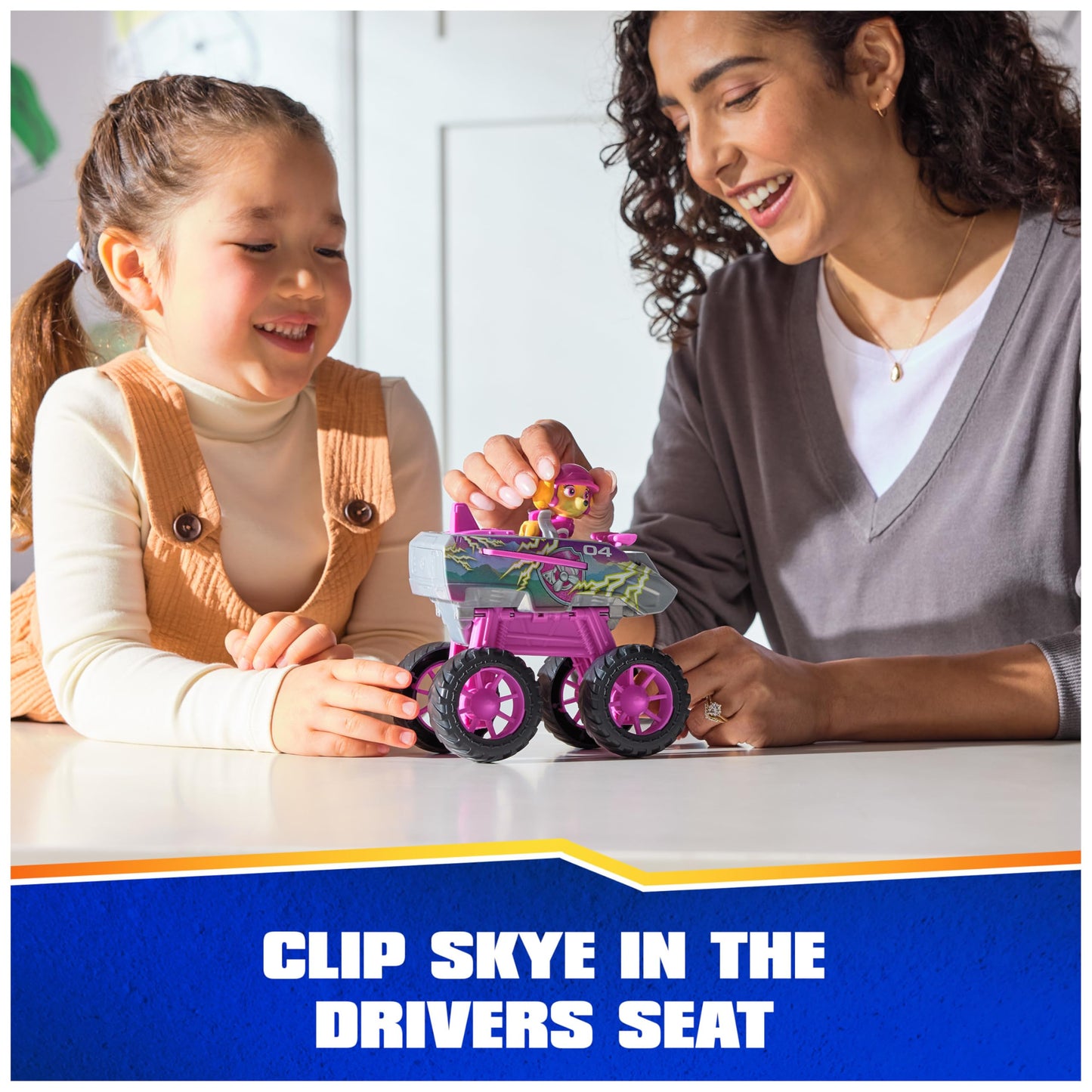 Paw Patrol Rescue Wheels Skye’s Jet – Transforming Monster Truck with Jet Mode and Collectible Figure