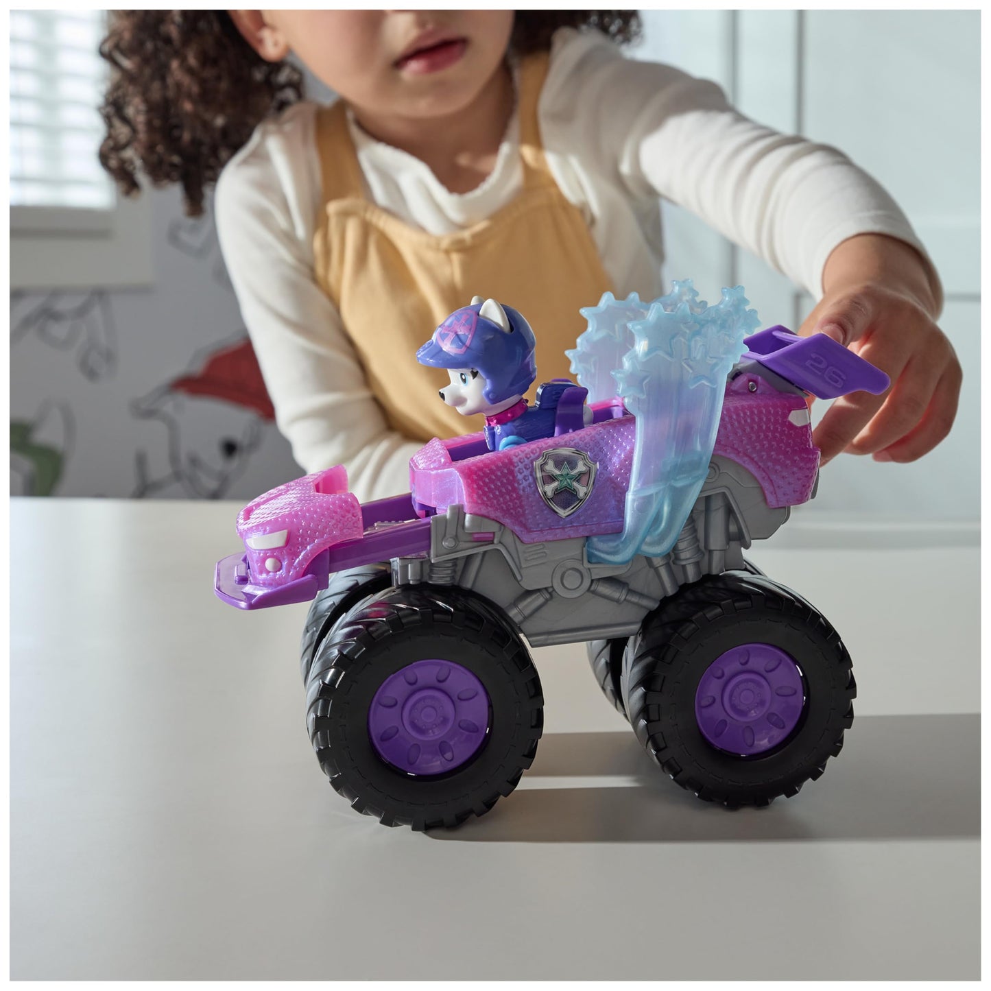 Paw Patrol Rescue Wheels Roxi Monster Truck with Transformation & Figure