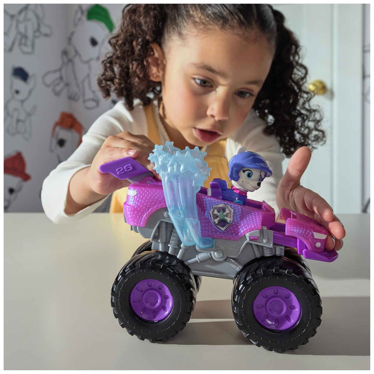Paw Patrol Rescue Wheels Roxi Monster Truck with Transformation & Figure