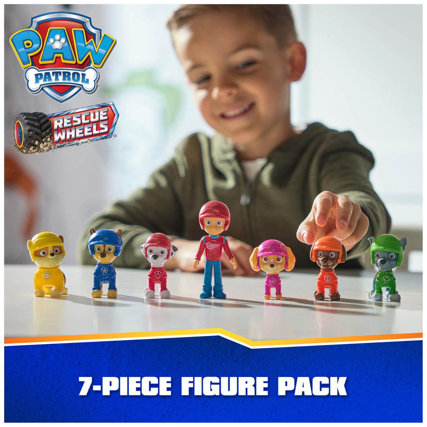 Paw Patrol Rescue Wheels Gift Pack — 7 Collectible Action Figures