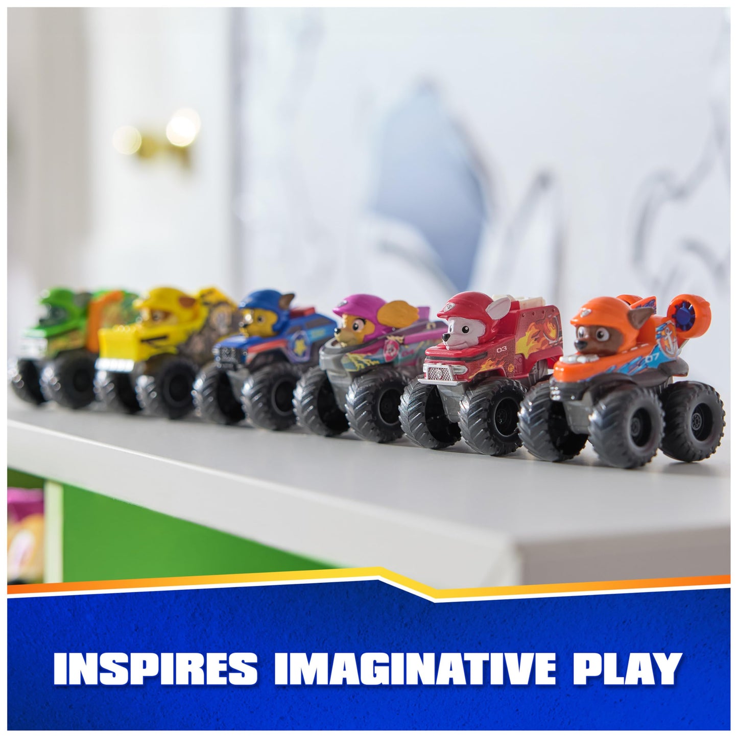 PAW Patrol Rescue Wheels: 6-Piece Pup Squad Racers Gift Set
