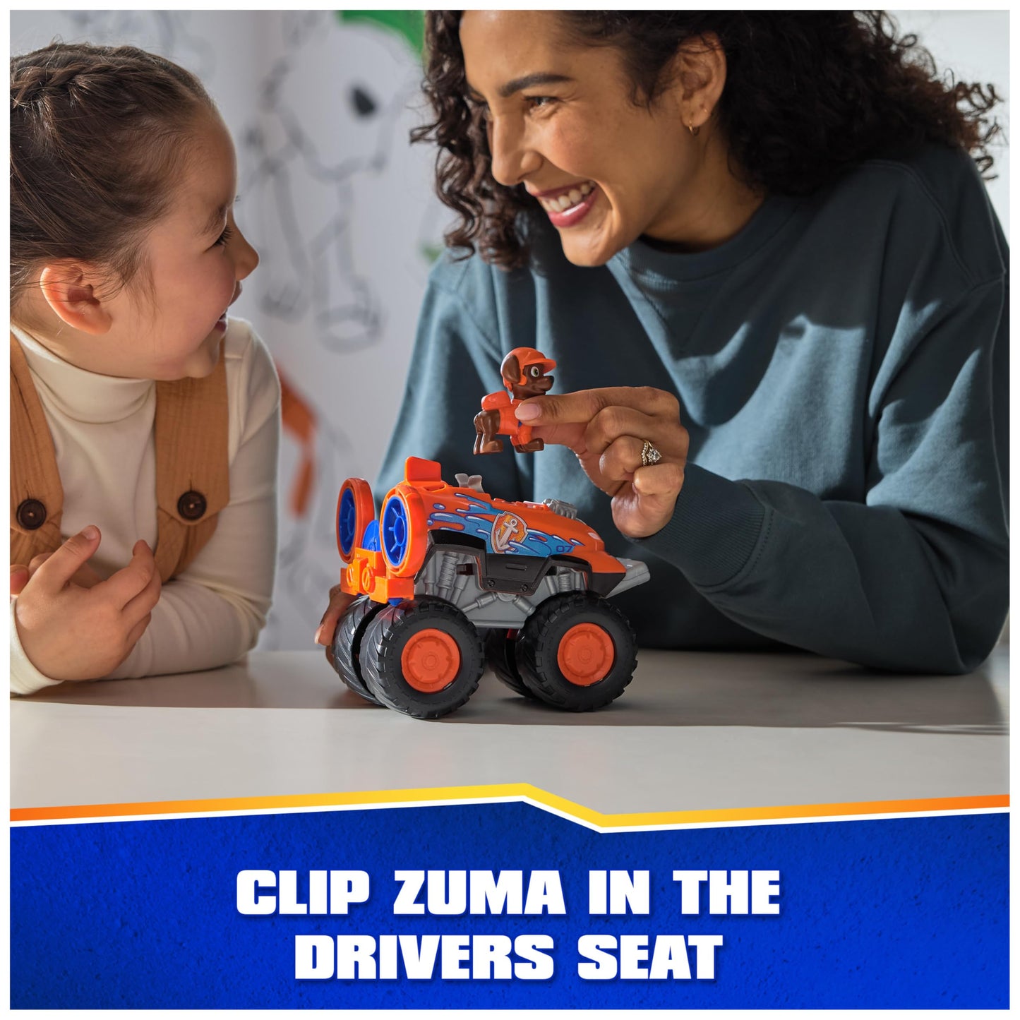PAW Patrol Rescue Wheels Zuma’s Hovercraft — Toy Truck with Projectile Launcher & Collectible Figure (Ages 3+)