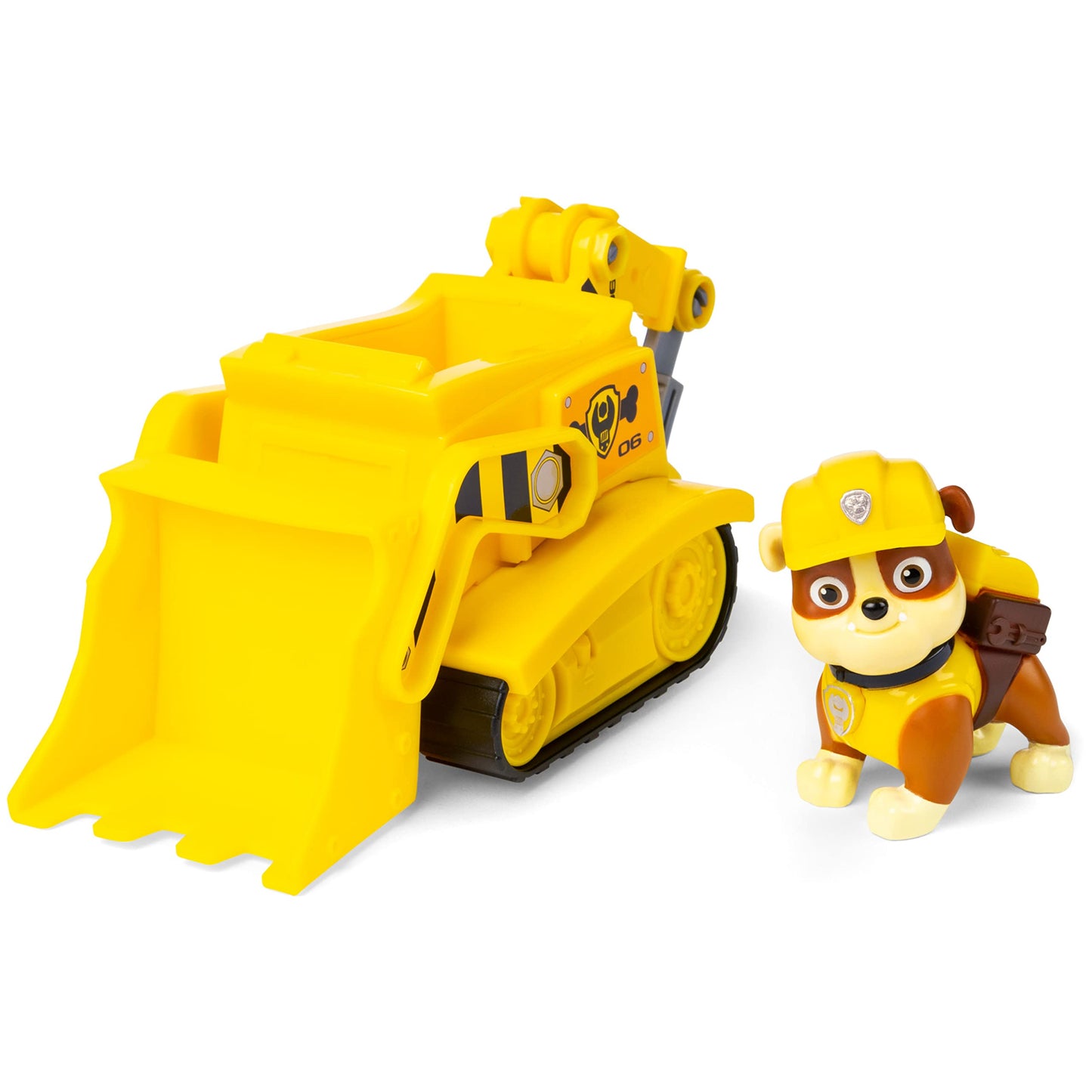 PAW Patrol Rubble’s Bulldozer Vehicle with Collectible Figure – Rescue Play for Kids 3+ | Paw Patrol