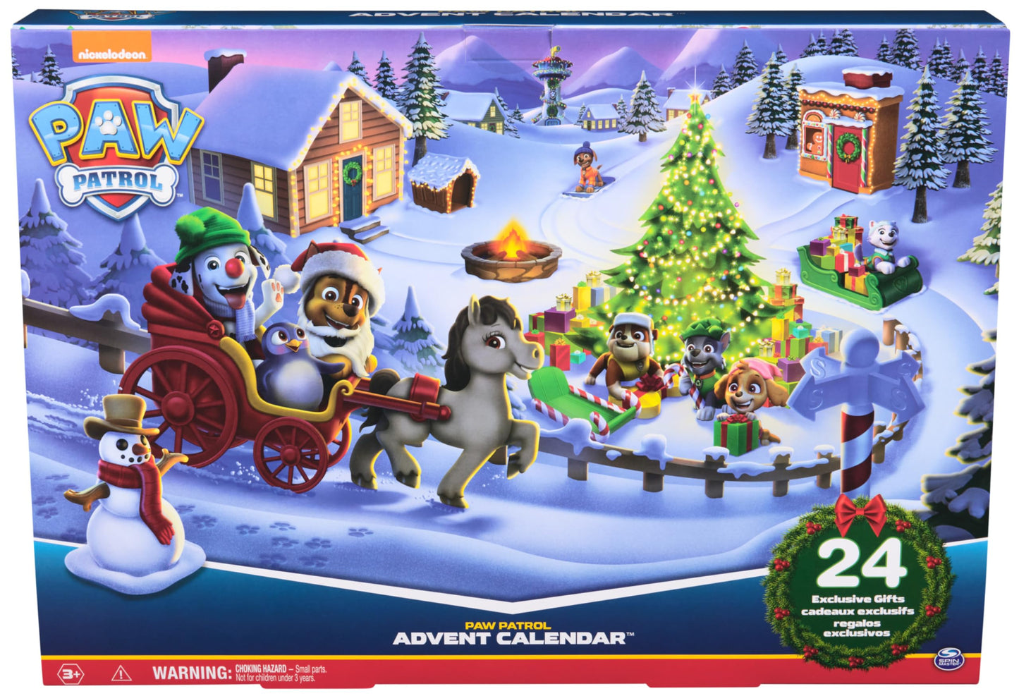 PAW Patrol 2024 Advent Calendar – 24 Surprises, Figures & Accessories for Ages 3+