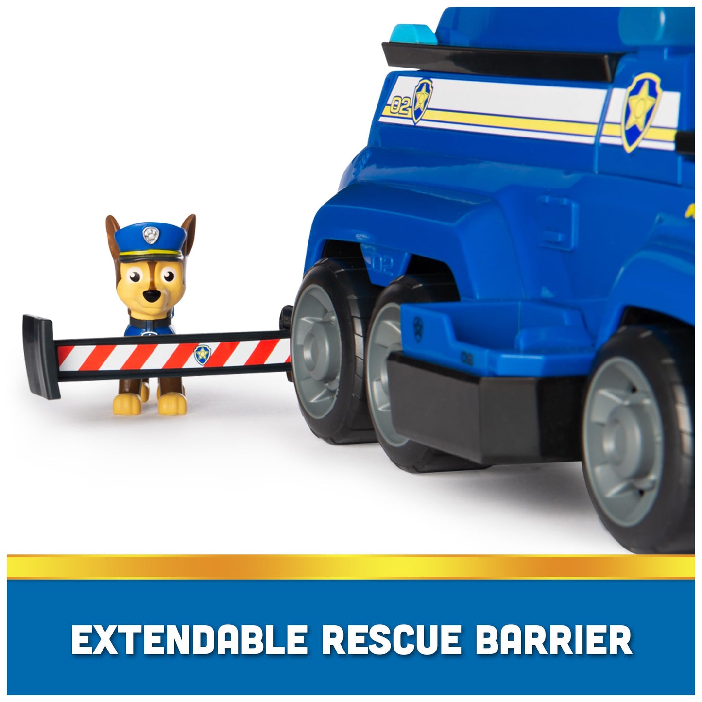 PAW Patrol Team Cruiser — Large 10-Inch Vehicle with 6 Exclusive Figures (Chase, Marshall, Skye, Rubble, Rocky & Zuma)