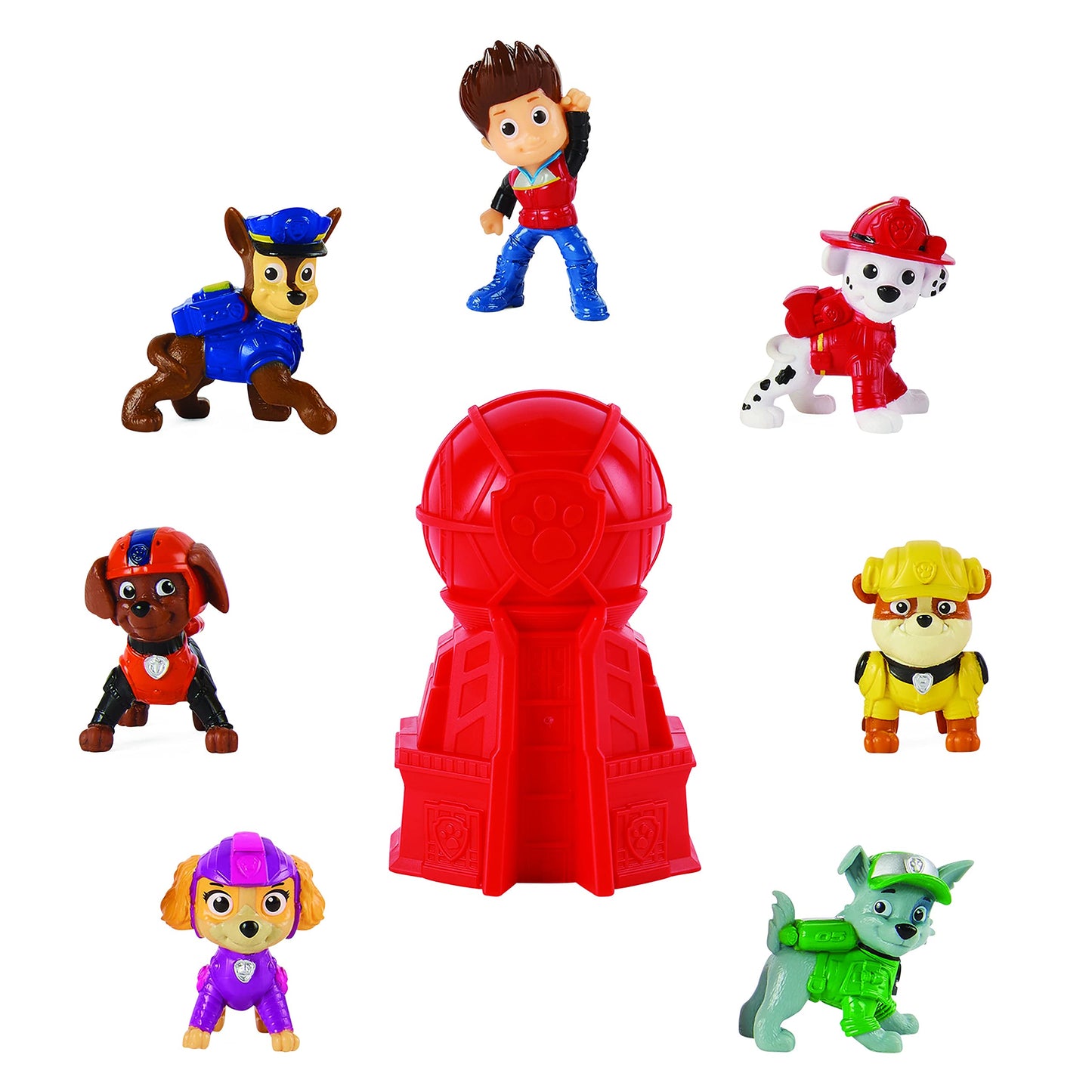 Paw Patrol: The Movie - Mini Figures Assortment | Collectible Pups & Tower