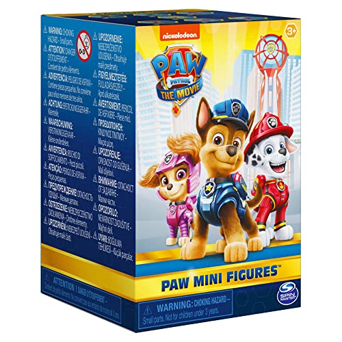 Paw Patrol: The Movie - Mini Figures Assortment | Collectible Pups & Tower