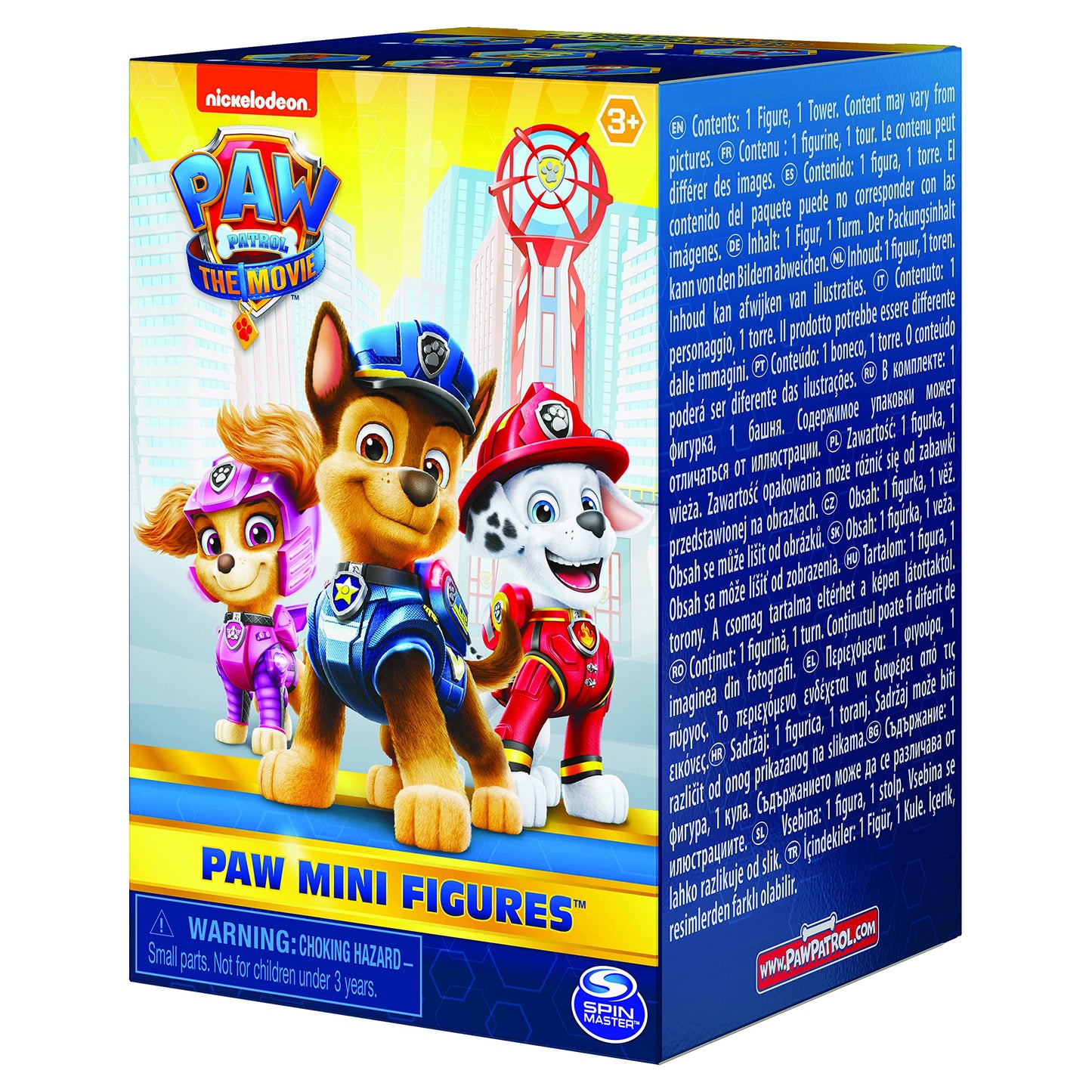 Paw Patrol: The Movie - Mini Figures Assortment | Collectible Pups & Tower
