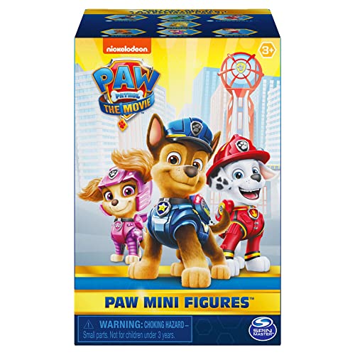 Paw Patrol: The Movie - Mini Figures Assortment | Collectible Pups & Tower