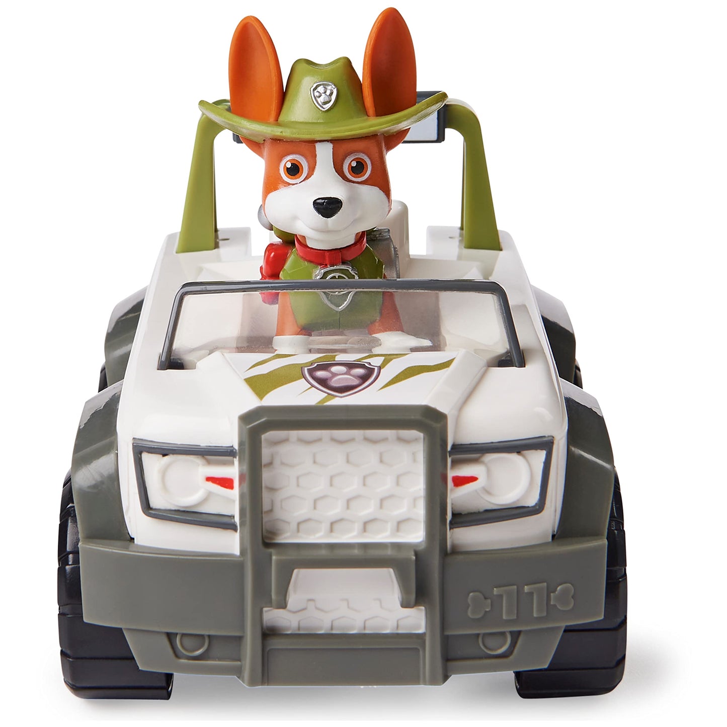PAW Patrol Tracker’s Jungle Cruiser Vehicle with Collectible Figure – for Kids 3+
