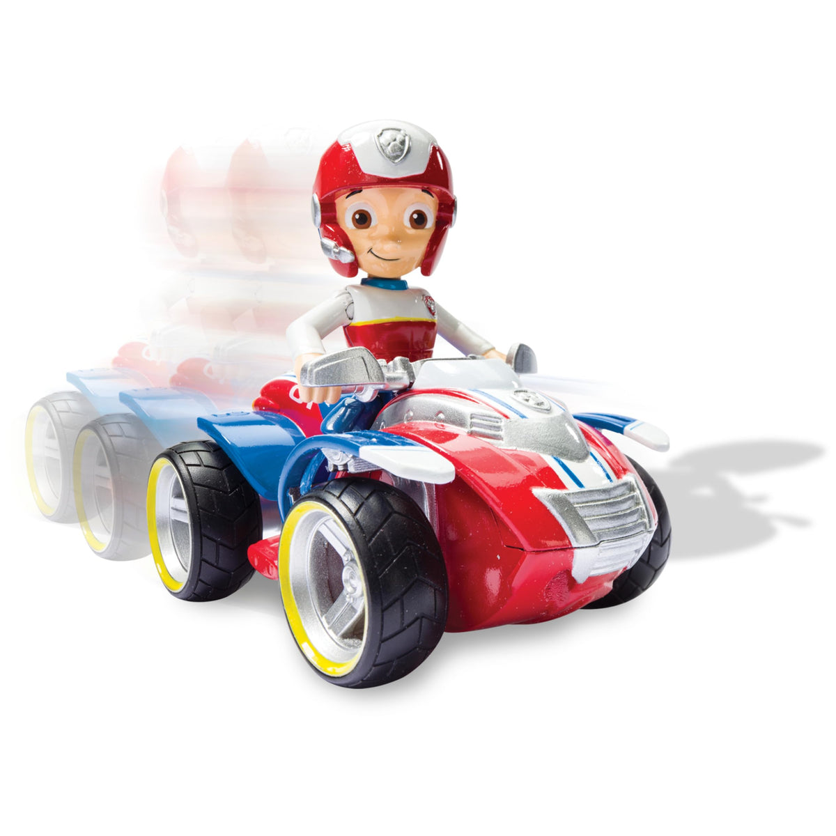Paw Patrol Ryder's Rescue ATV | Figure & Vehicle with Real Working Wheels