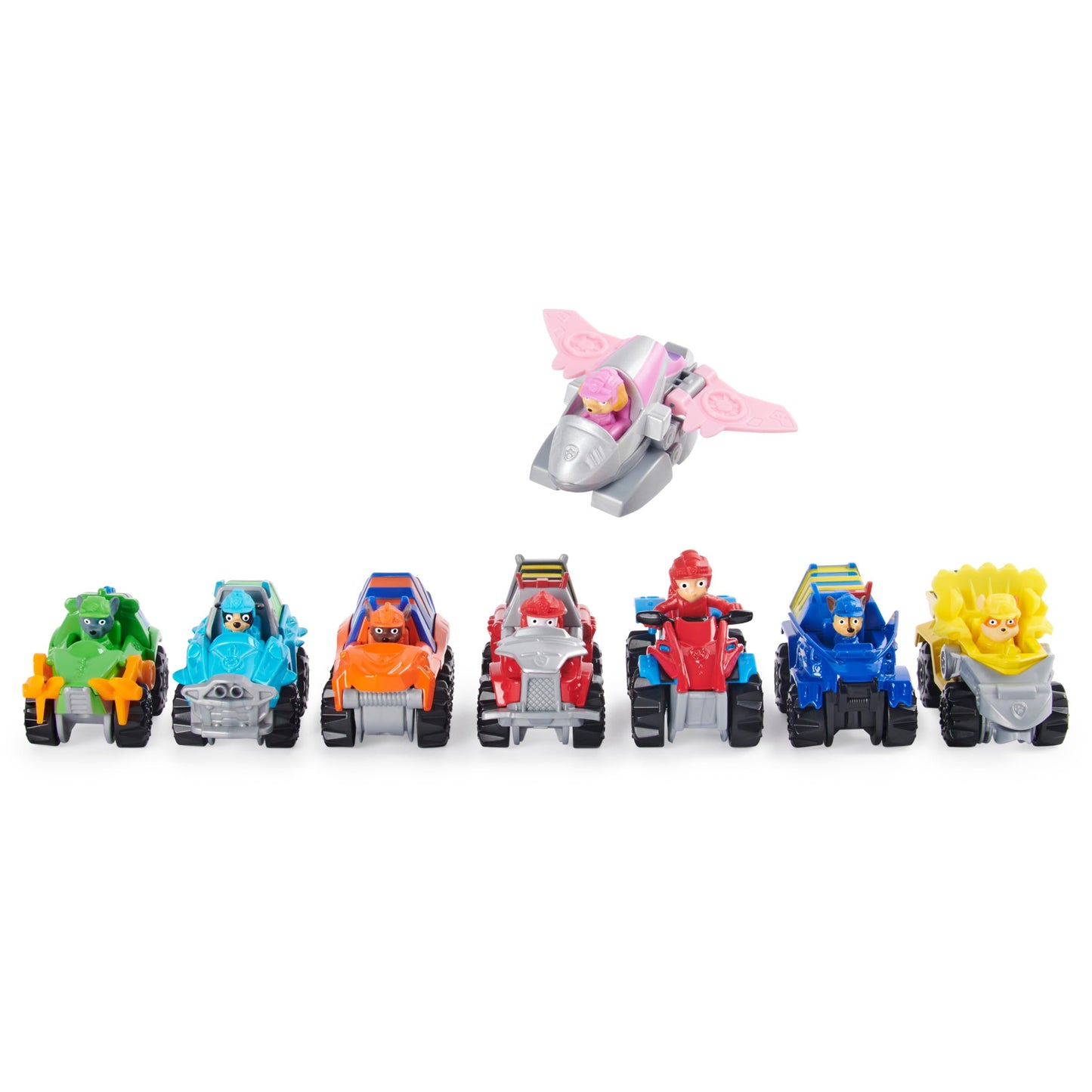 Paw Patrol True Metal Dino Rescue Gift Pack – 8 Die-Cast Vehicles, 1:55 Scale