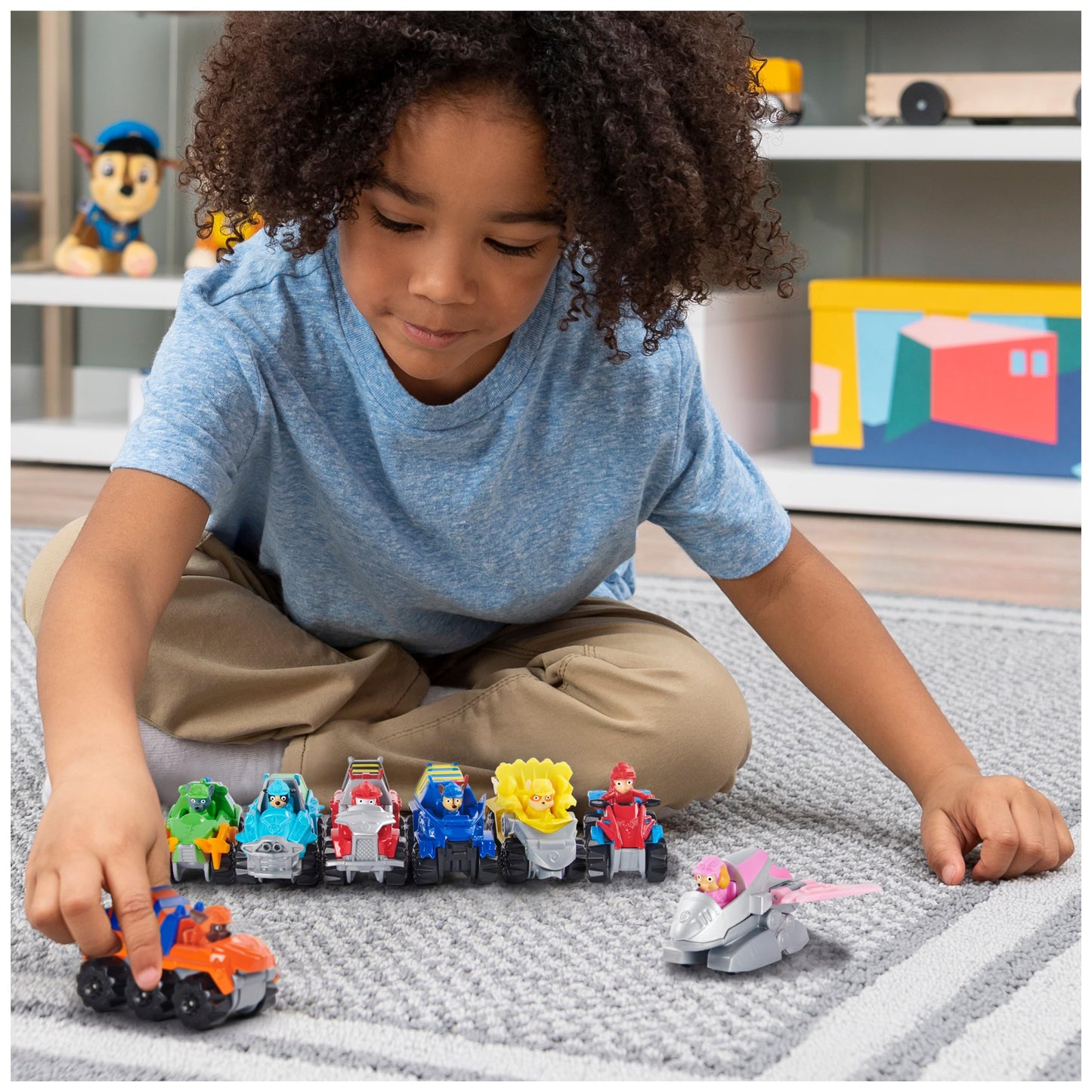 Paw Patrol True Metal Dino Rescue Gift Pack – 8 Die-Cast Vehicles, 1:55 Scale